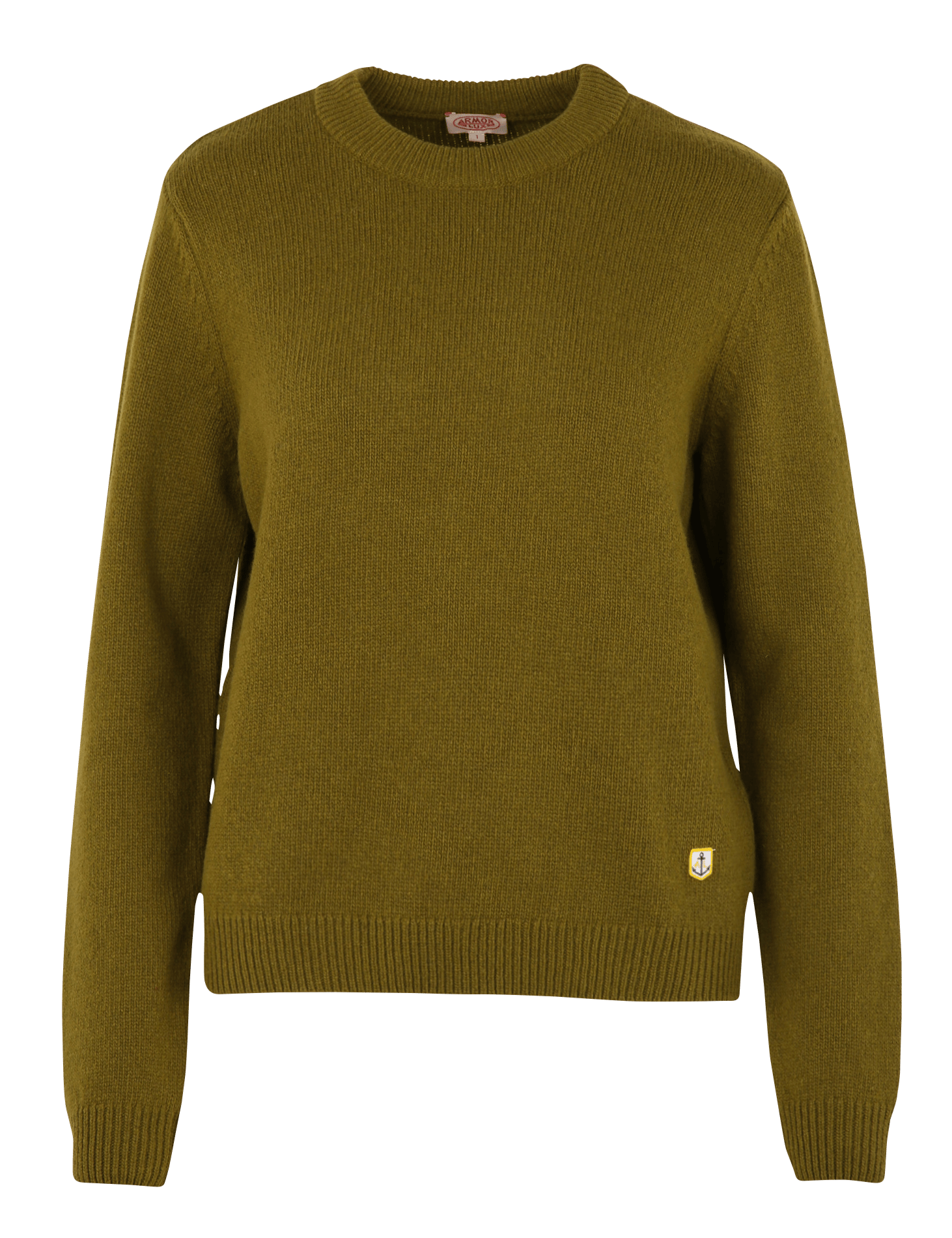 Straight round neck wool blend sweater ARMOR LUX