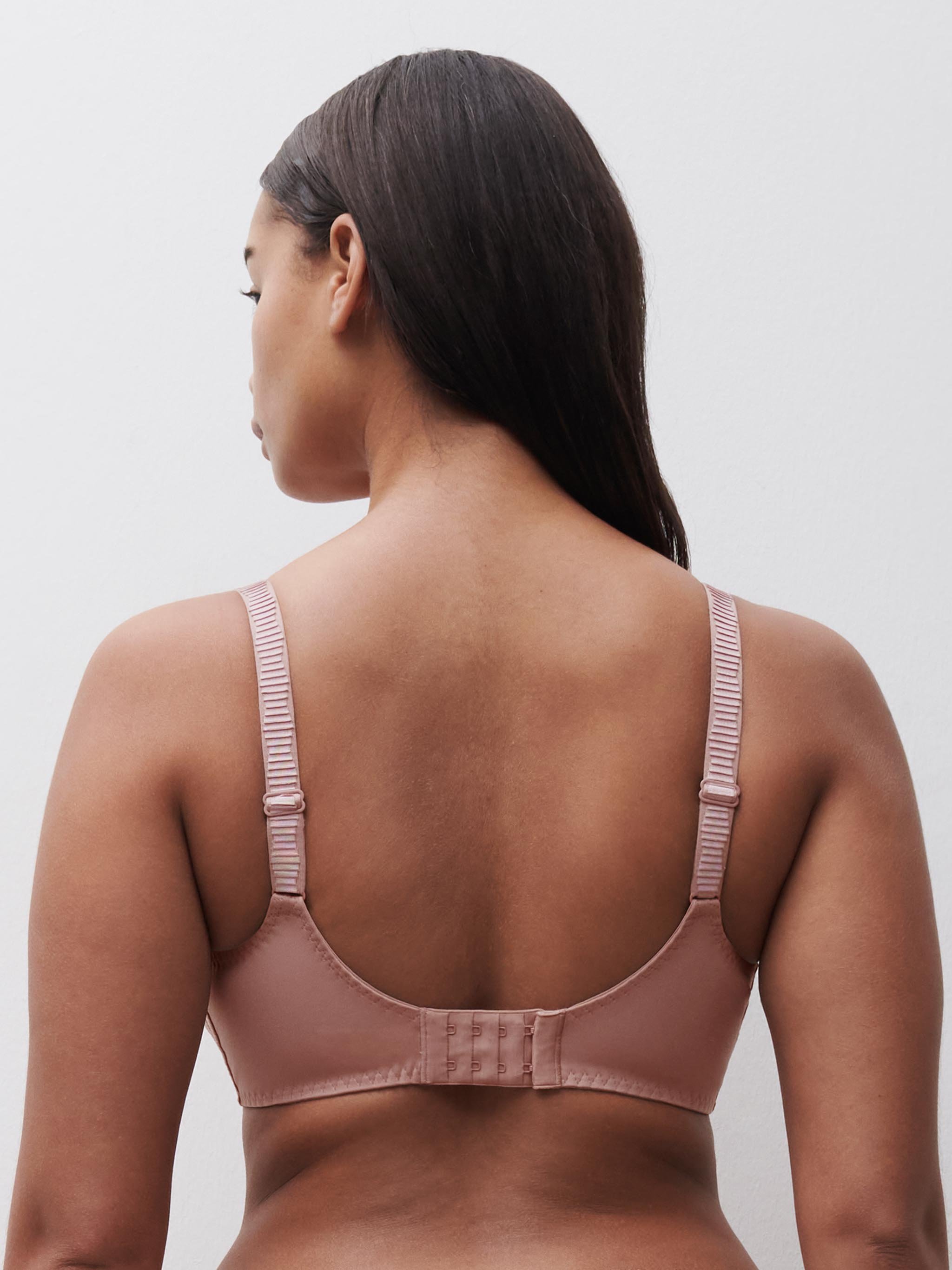 Non-wired support bra with cups CHANTELLE Pink