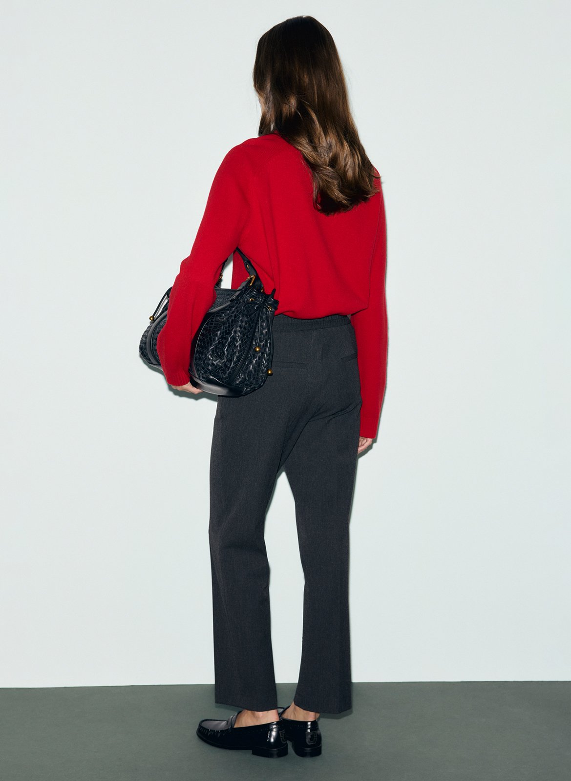 Plain straight trousers | Grey GERARD DAREL Women