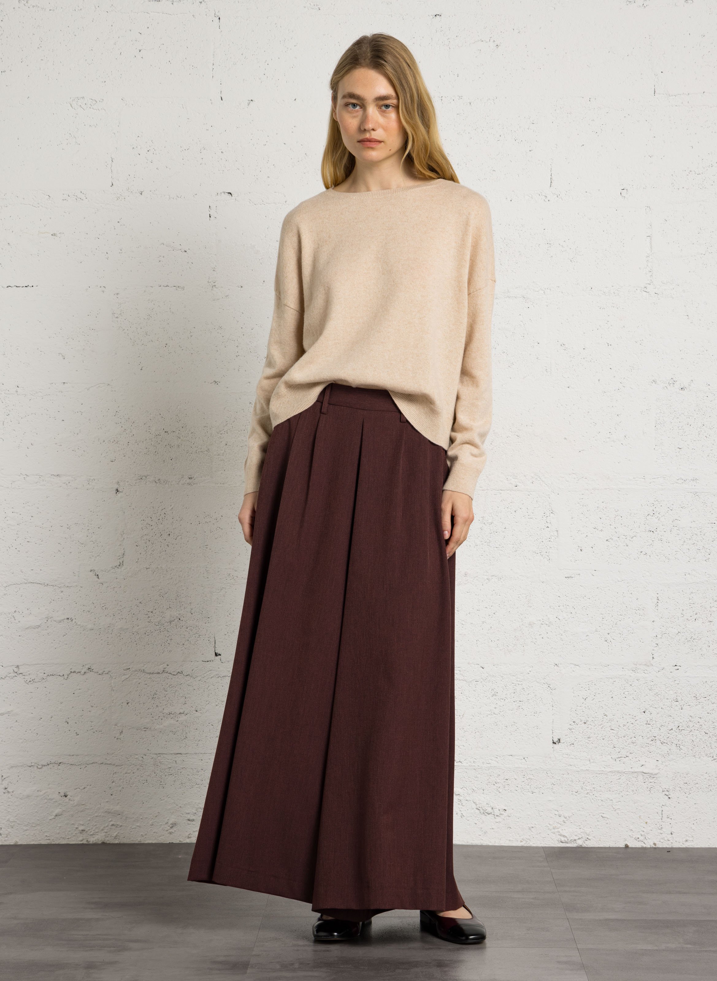 Fluid wide-leg pants MAISON 123 Red