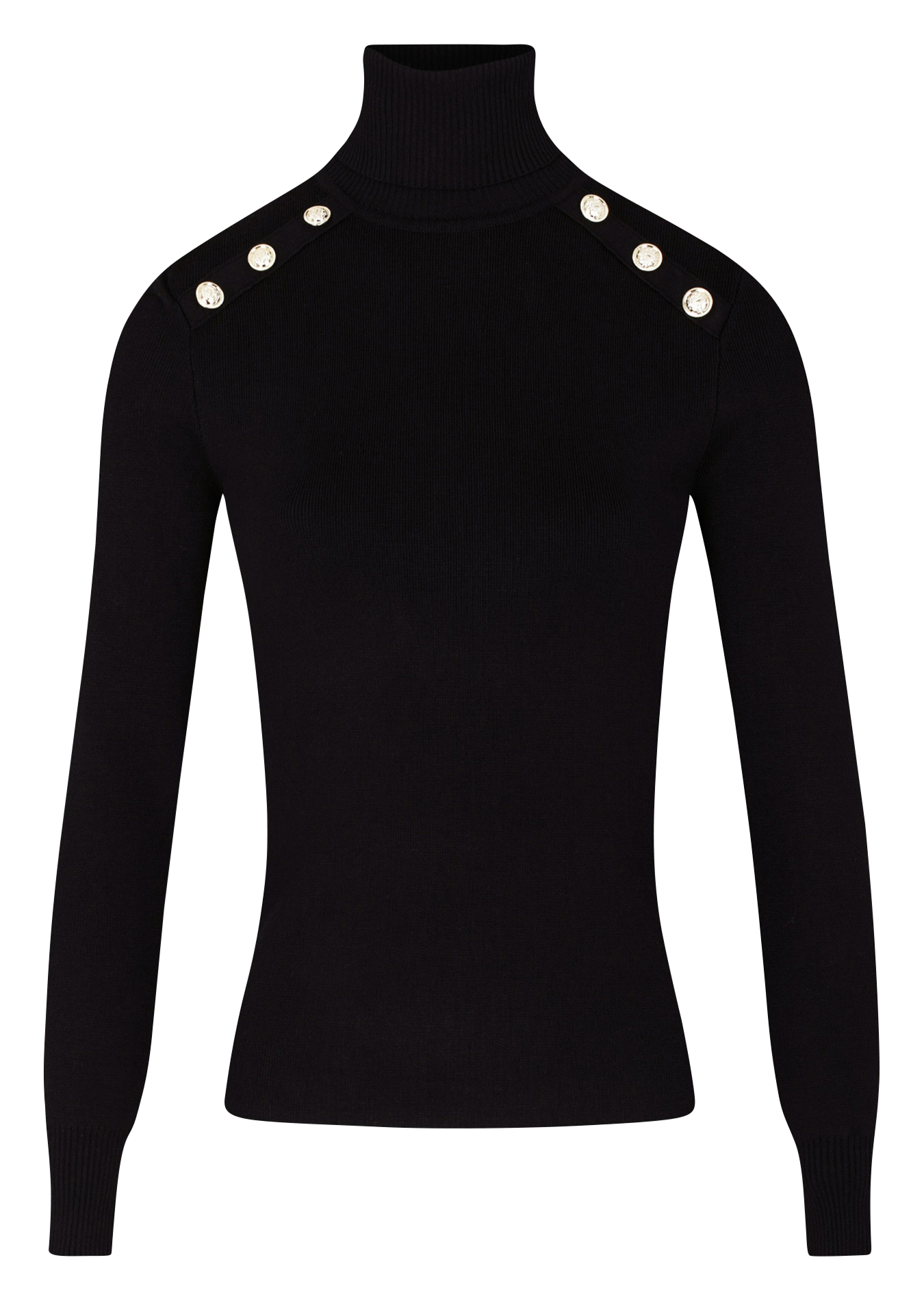 Turtleneck sweater MORGAN Black