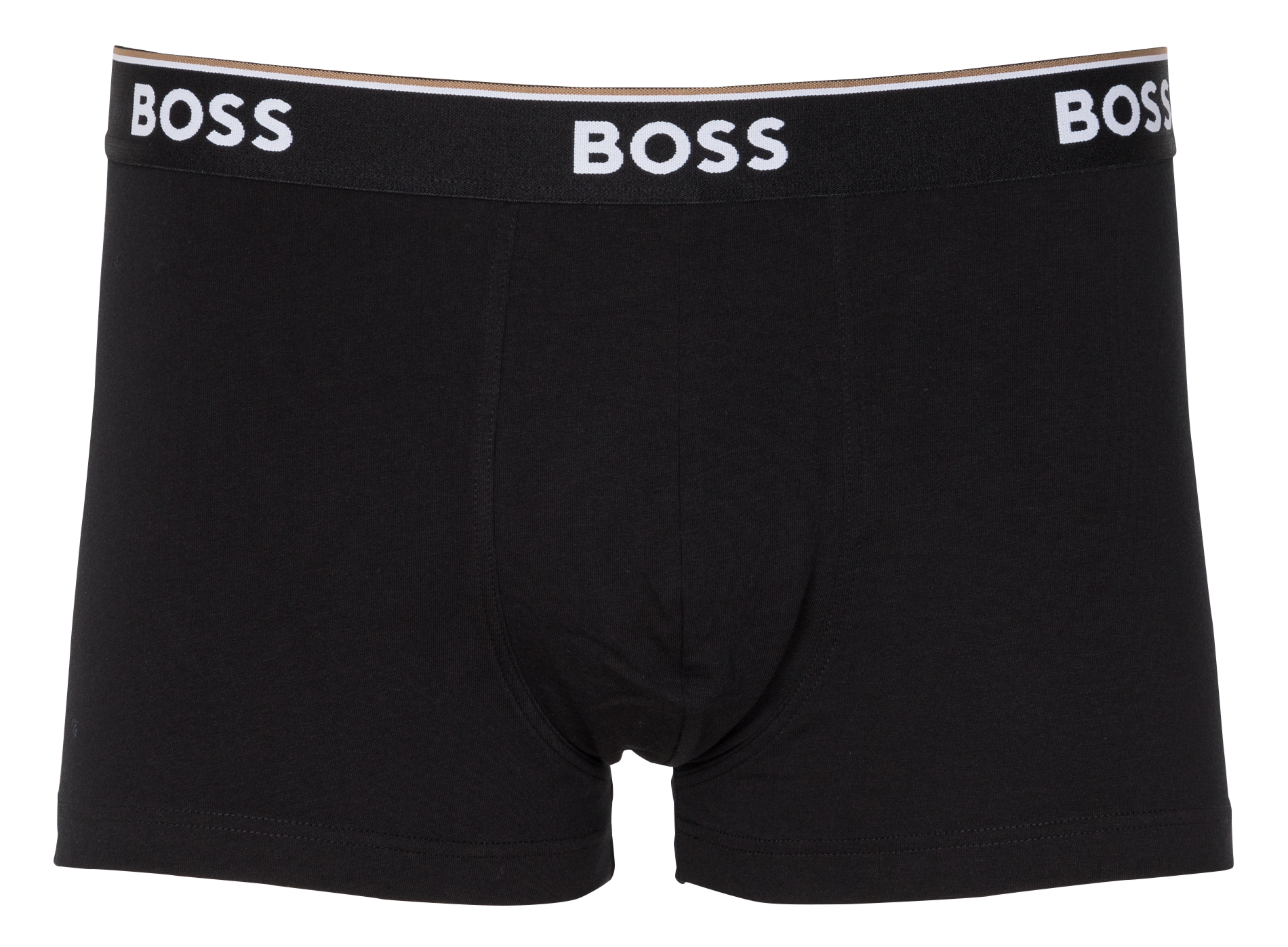 Pack of 3 cotton boxer shorts Black