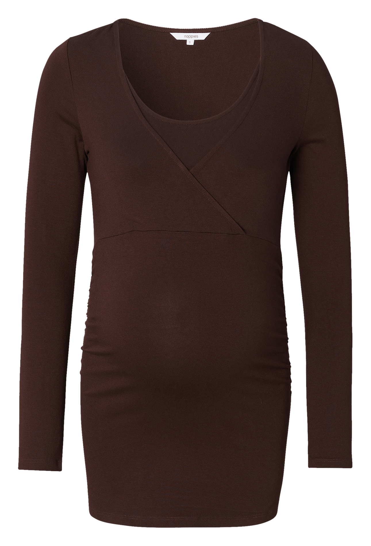 Tee-shirt col V d'allaitement  NOPPIES Beige