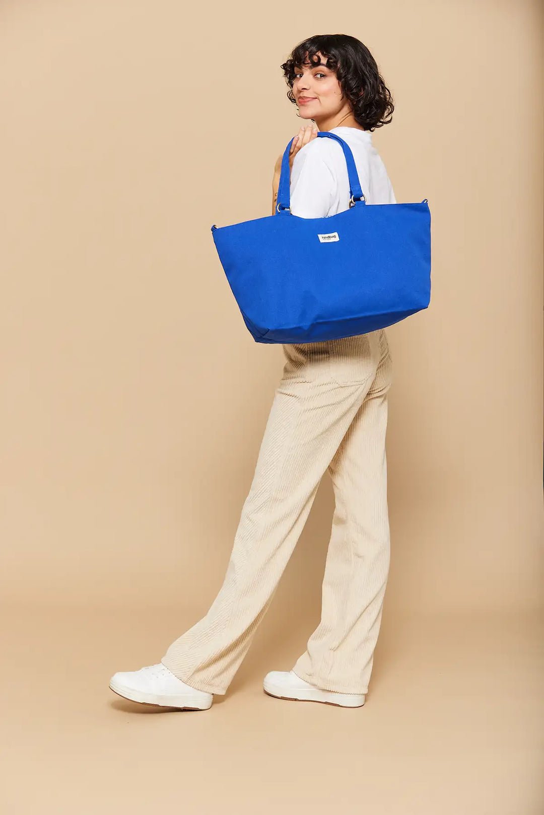 Cotton tote bag Blue