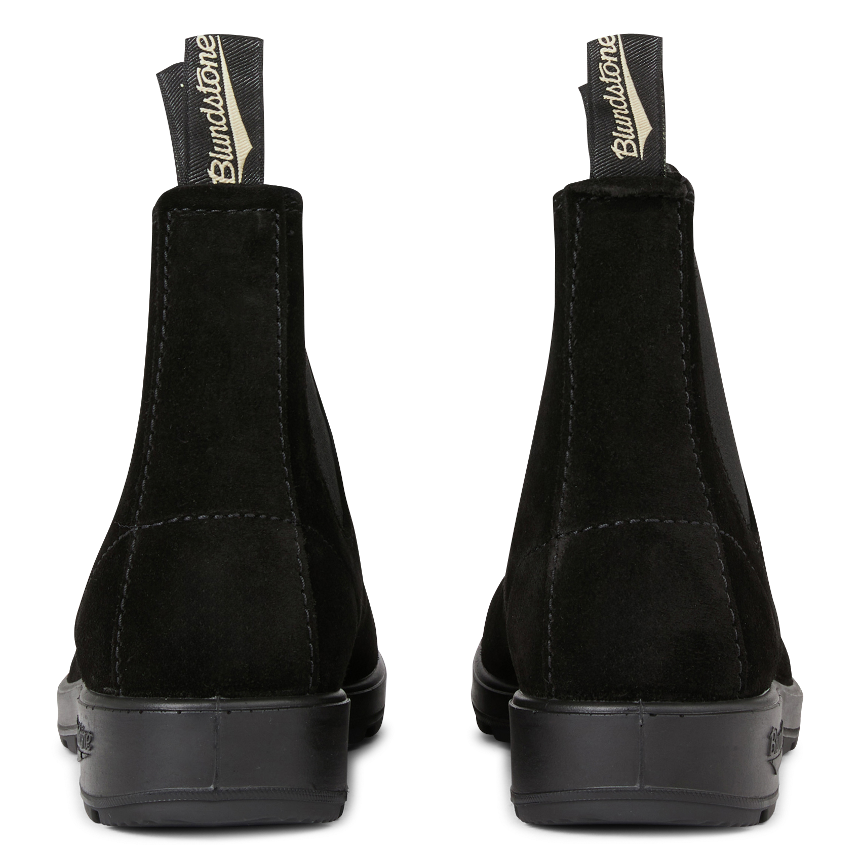 Suede Chelsea boots BLUNDSTONE Black
