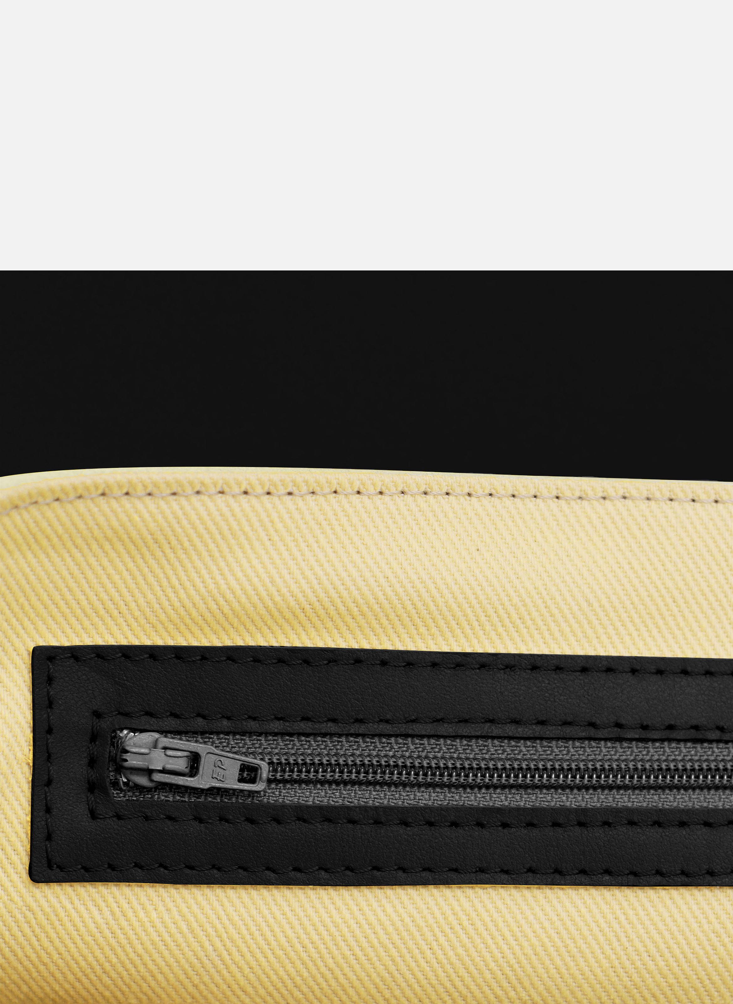 Sac bandoulière cuir JULES & JENN Noir