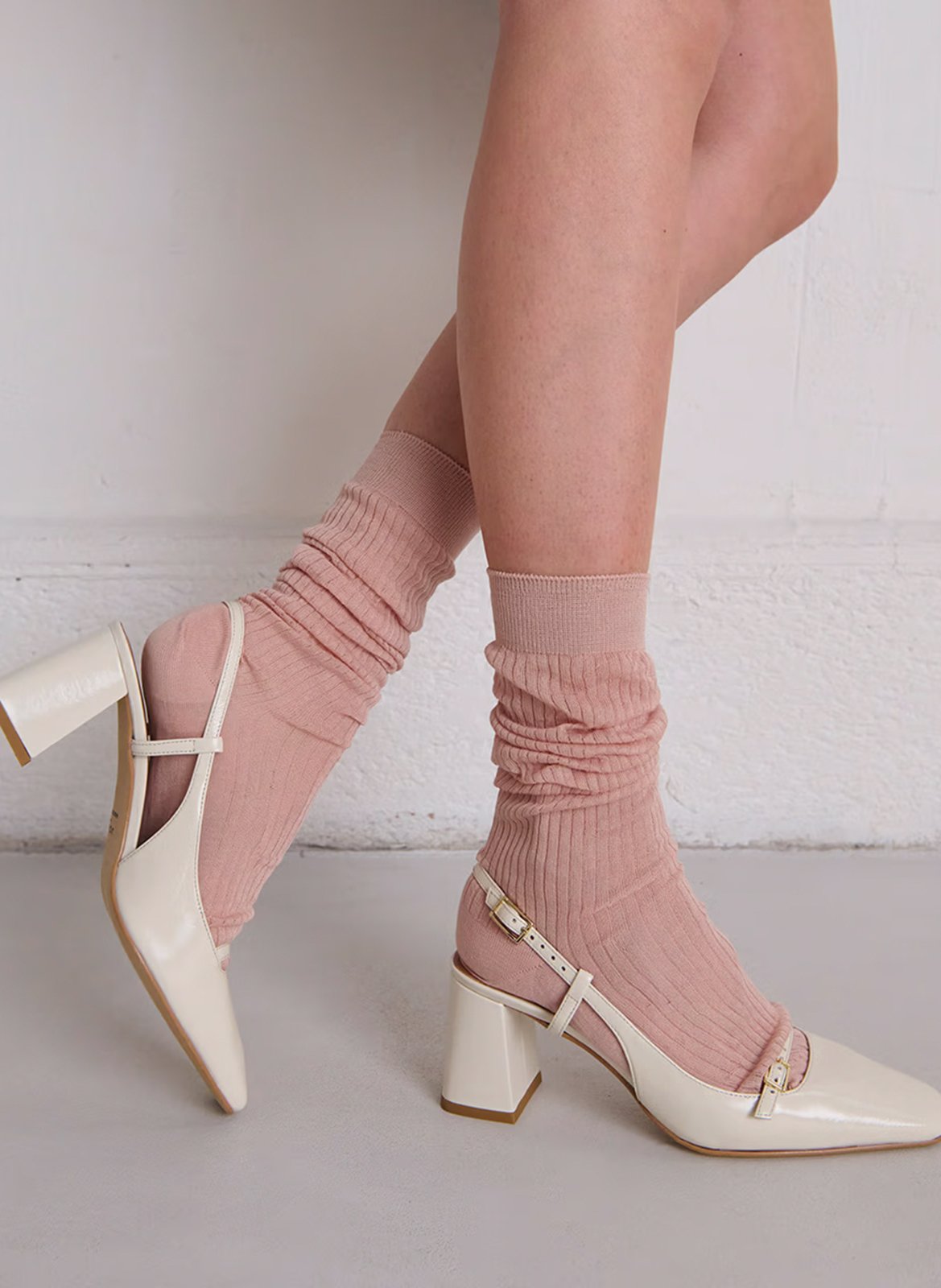 Beyou - Wildlederpumps  JONAK Weiss