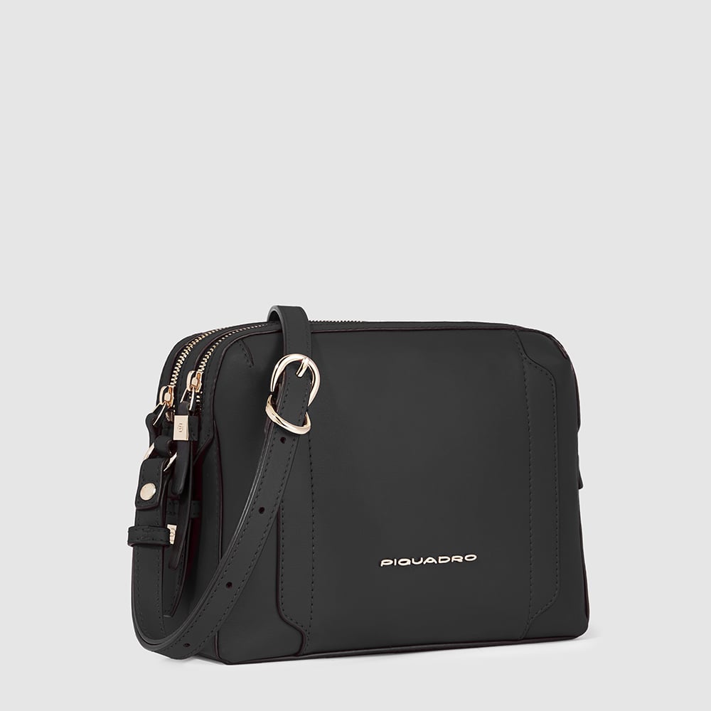 Crossbody Camera Case Style Bag PIQUADRO Black