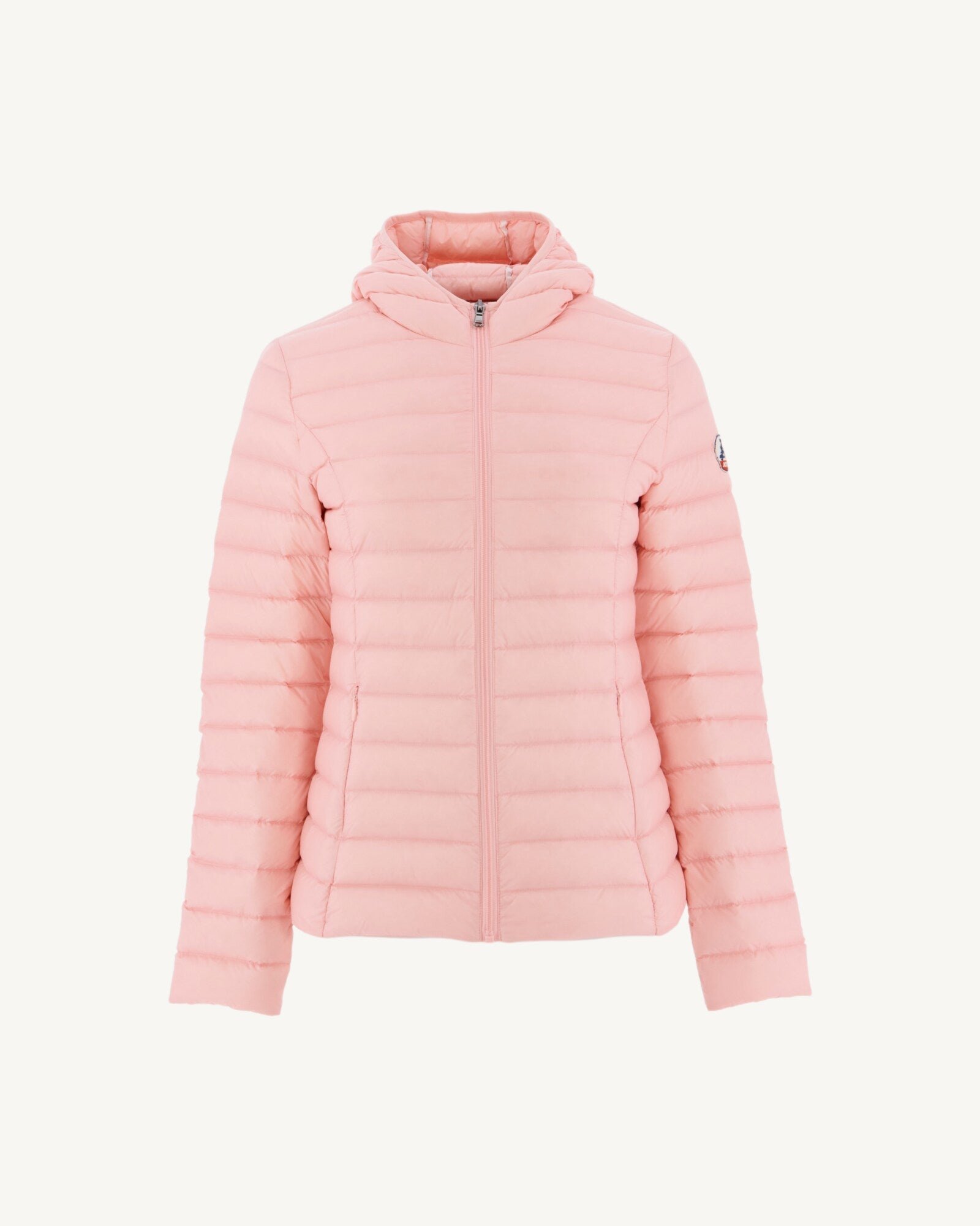 Lightweight hooded puffer jacket Cloe JOTT Pink