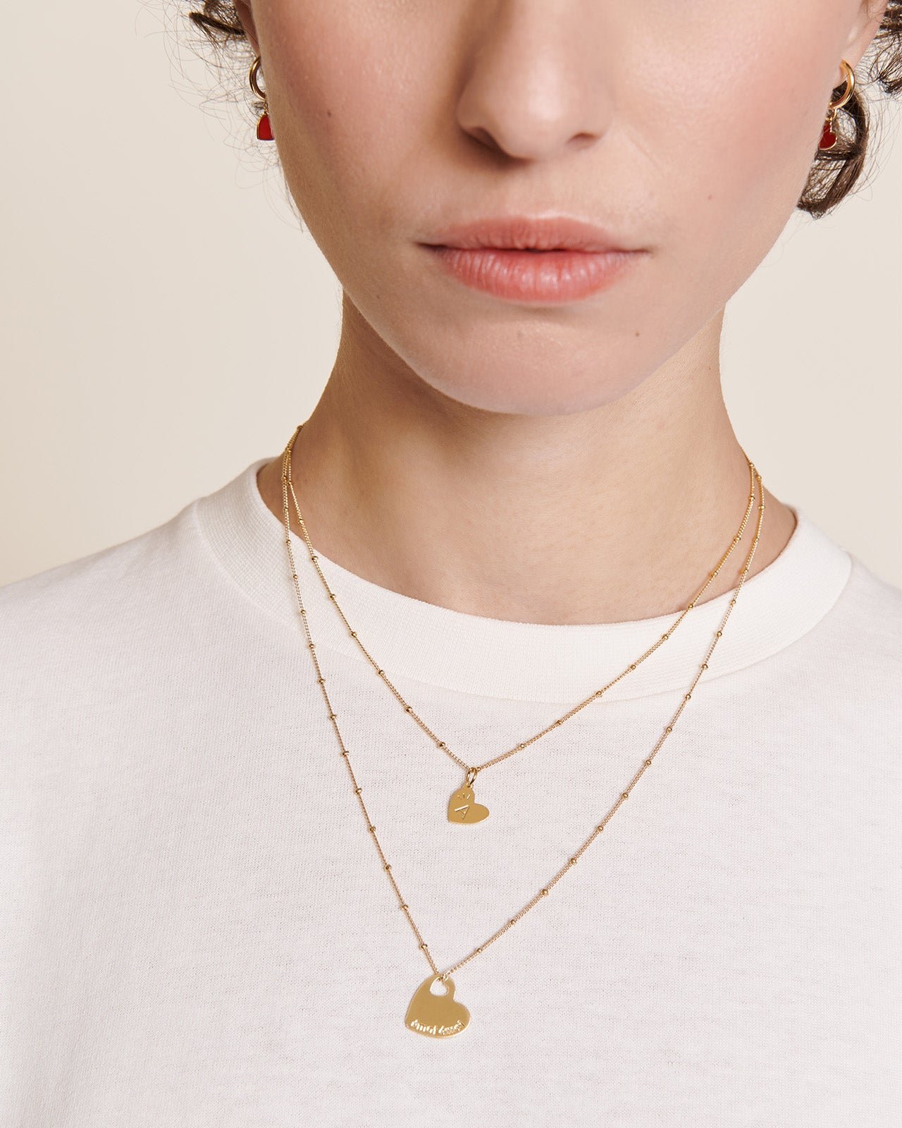 The "Mona Je T'aime" medal - gold-plated with 24-carat fine gold EMOI EMOI Golden