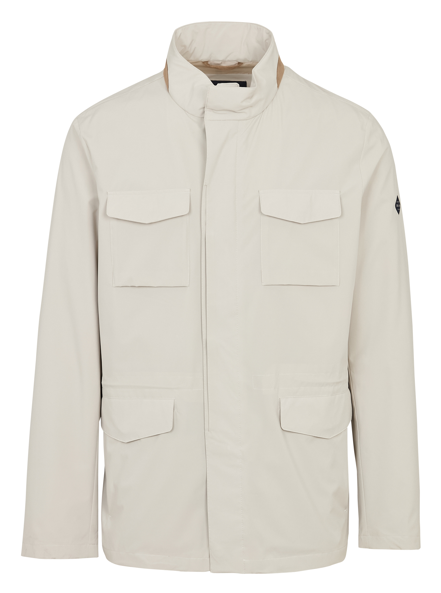 Veste à col montant  HACKETT Marron