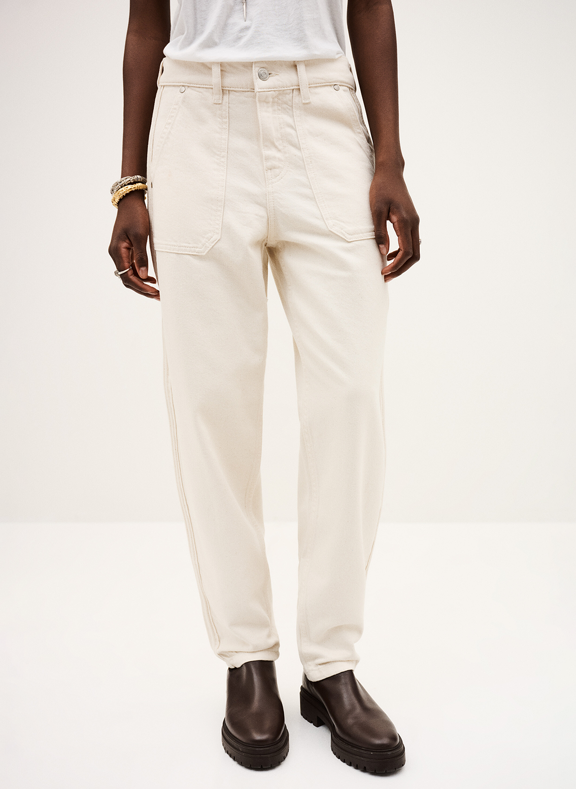 Wijde joggingbroek met een relaxte uitstraling. BA&SH