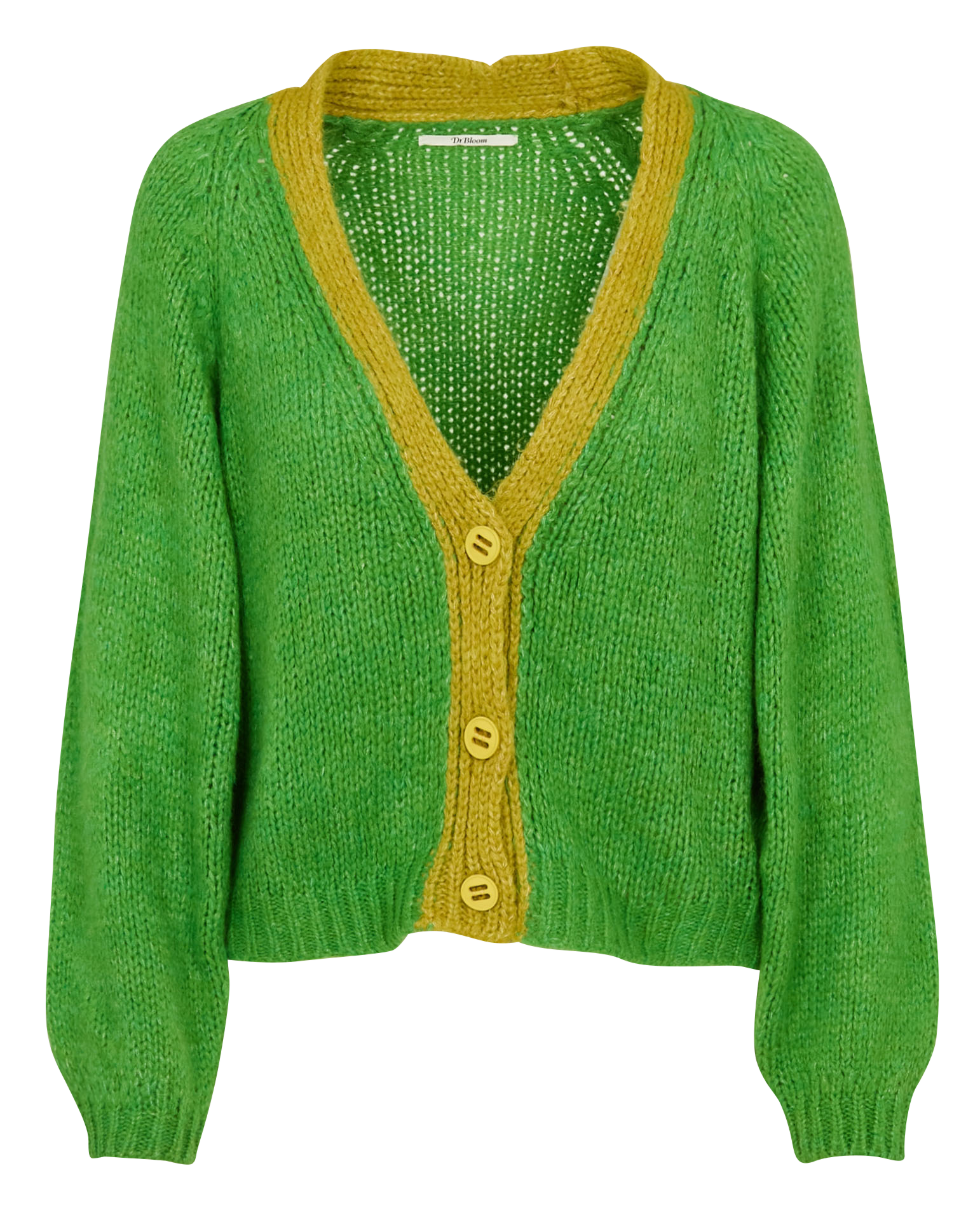 Gilet oversize col V DR BLOOM Vert