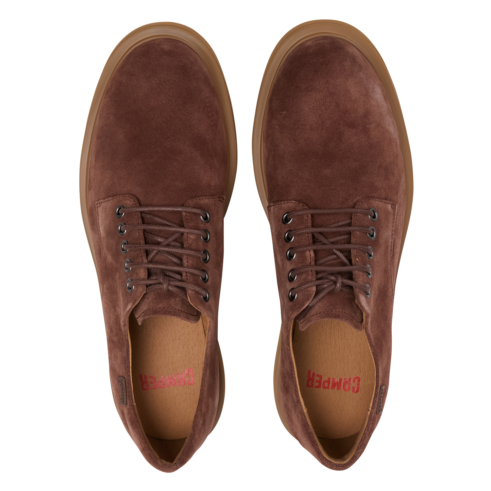 Derbies en cuir CAMPER Marron
