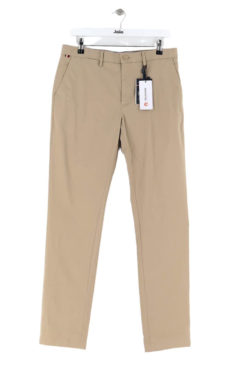 Carrot trousers TOMMY HILFIGER - SECONDE MAIN Beige