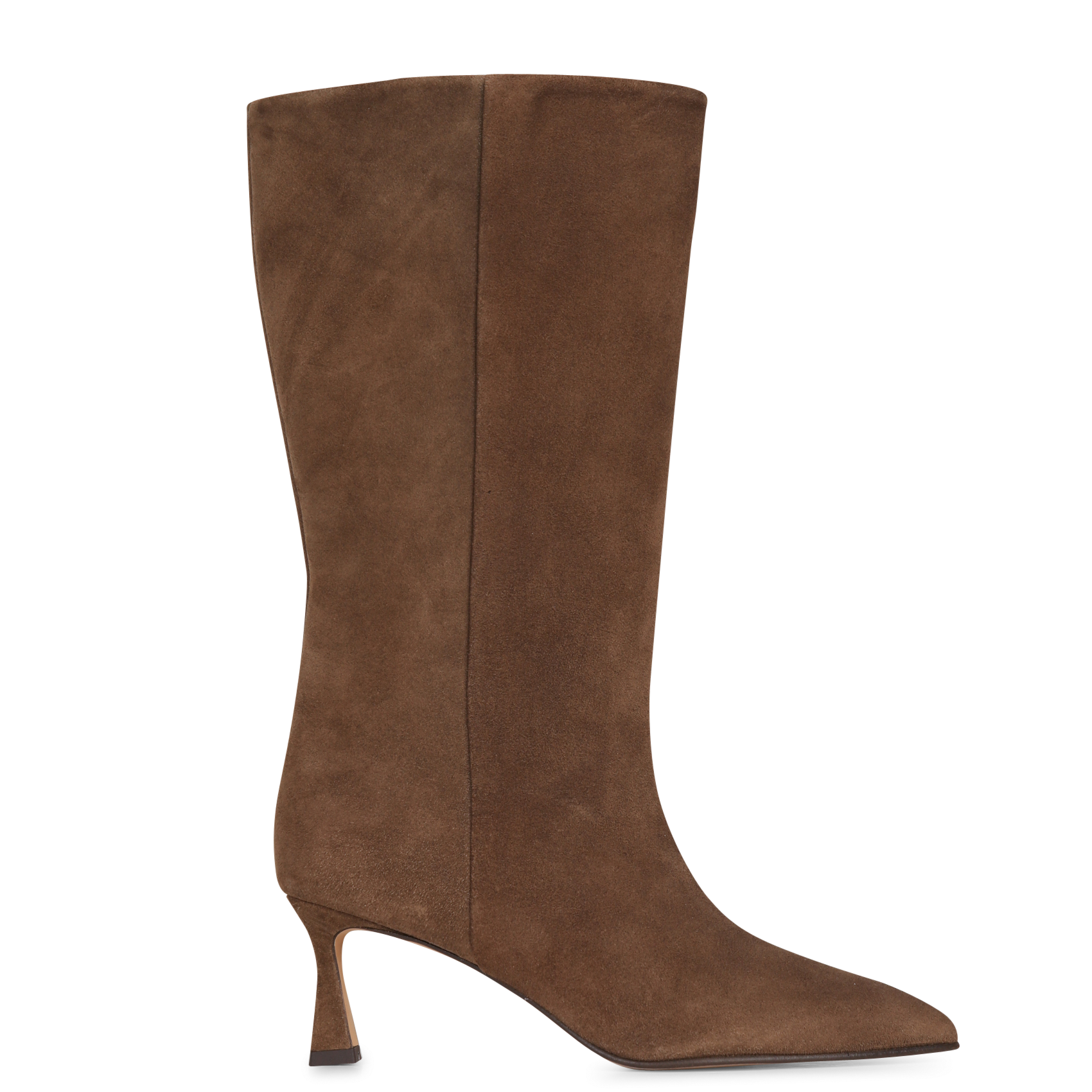 Bottes en cuir velours BOBBIES Marron