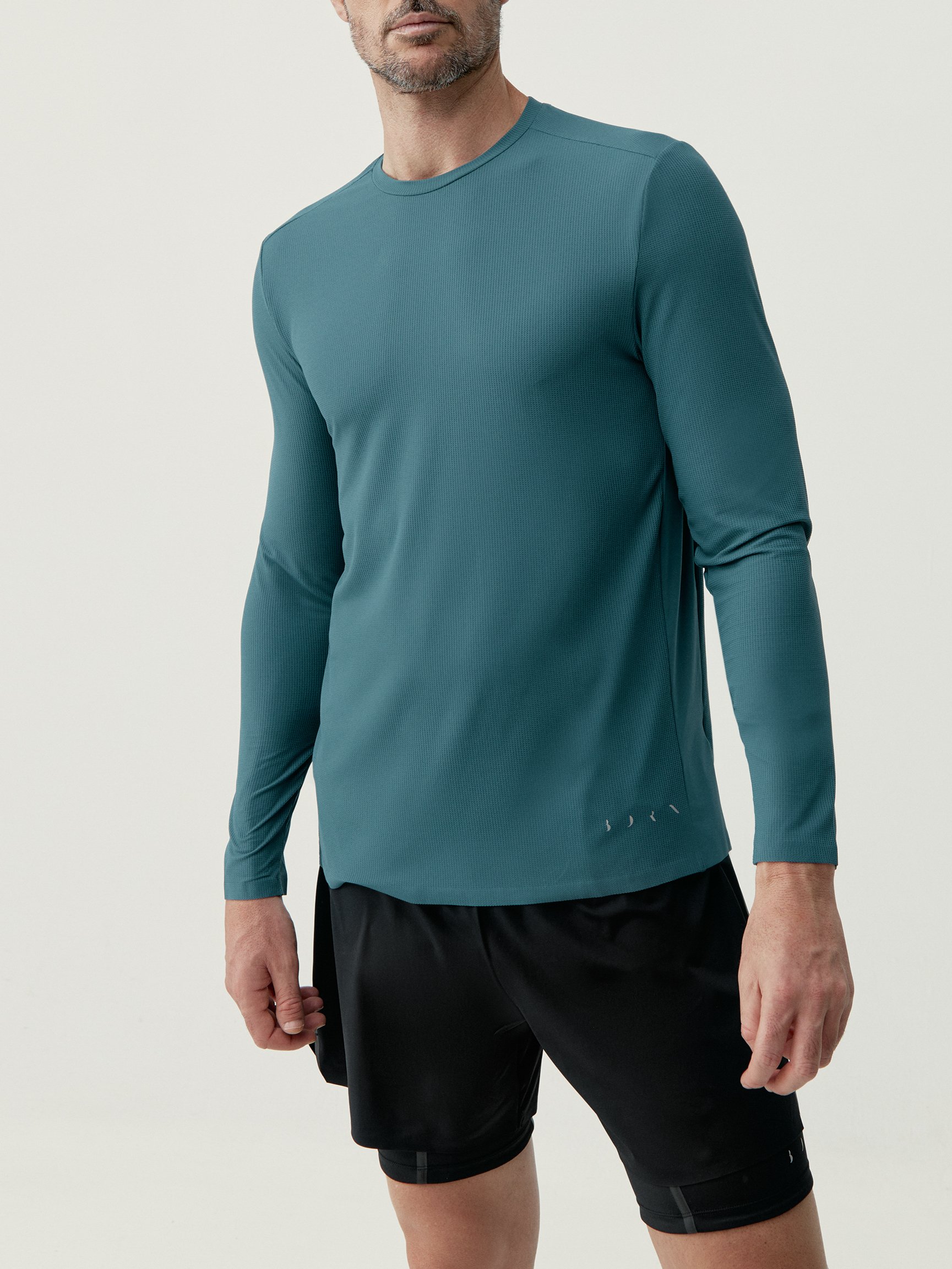 T-shirt de sport performance manches courtes nekong BORN Bleu