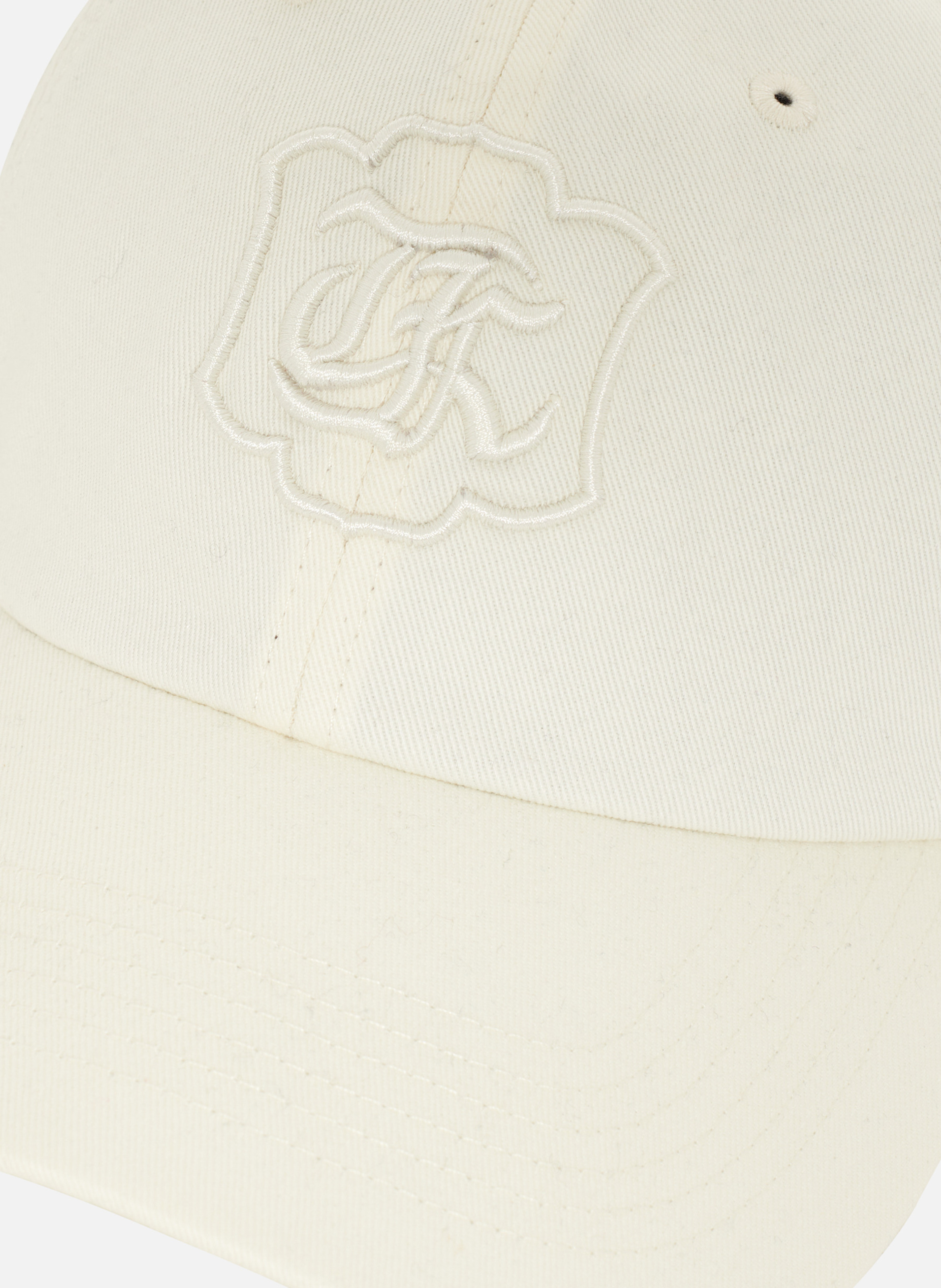 Embroidered crest cap THE KOOPLES Beige