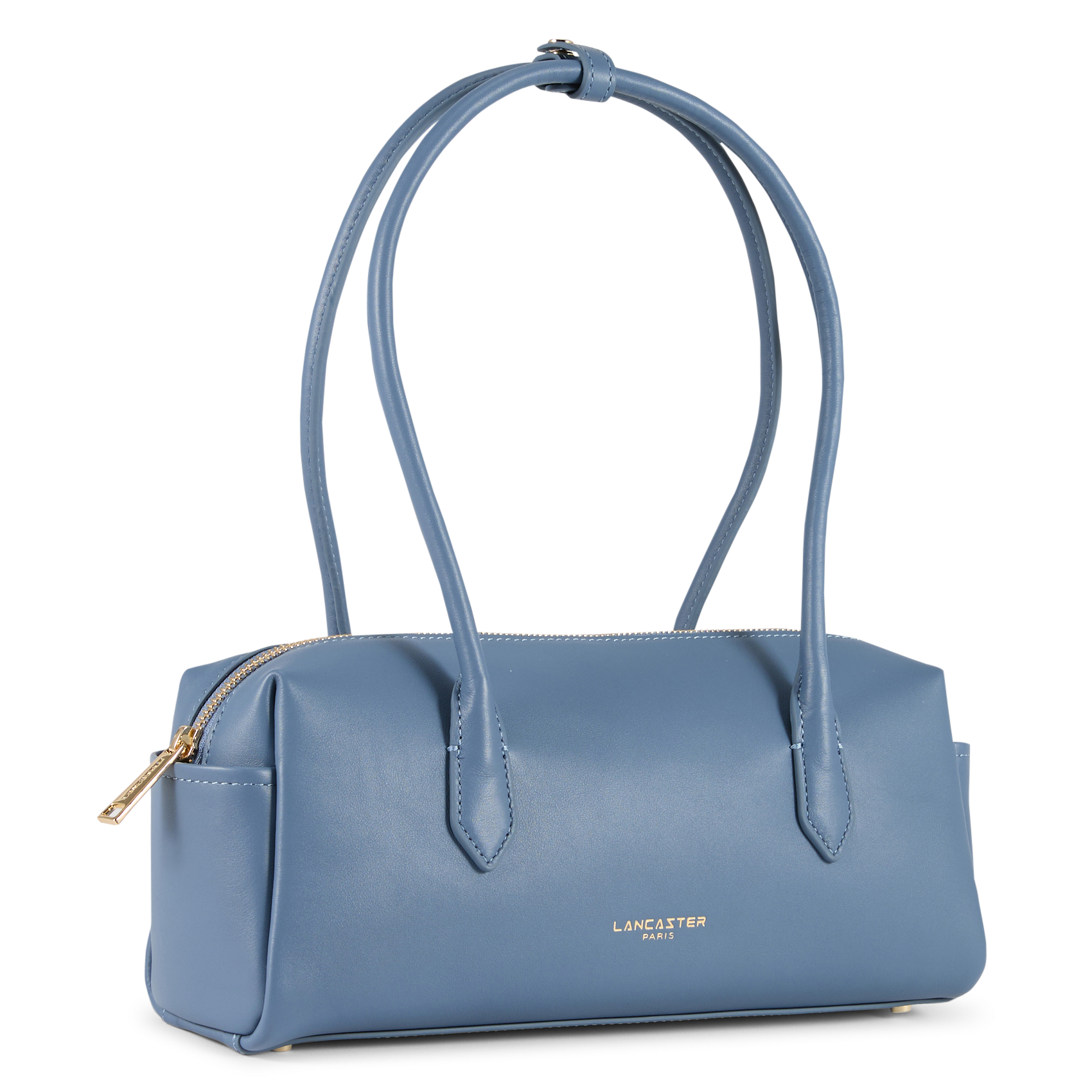 Sac trotteur en cuir LANCASTER PARIS Bleu