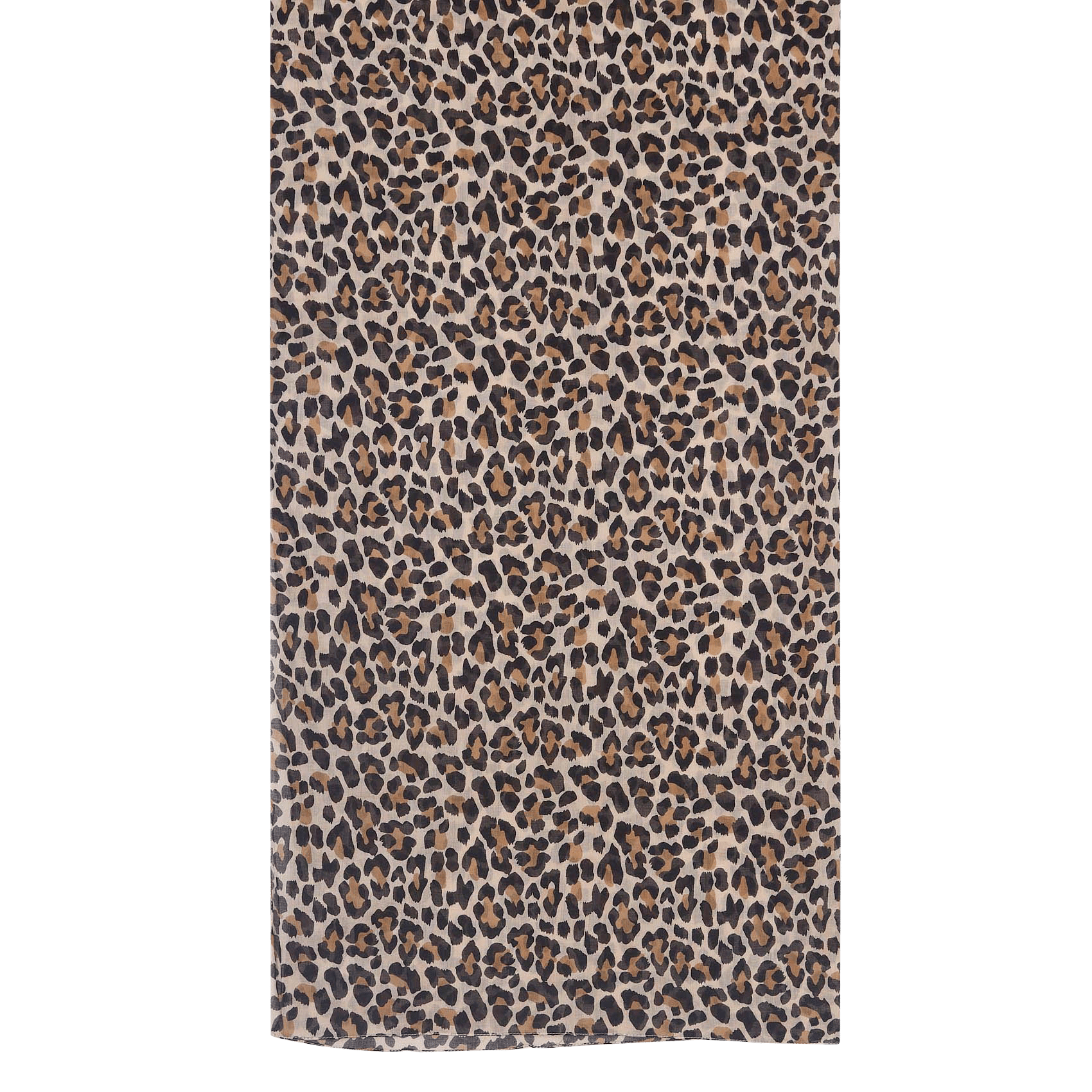 Baumwolltuch mit Print AU PRINTEMPS PARIS Braun