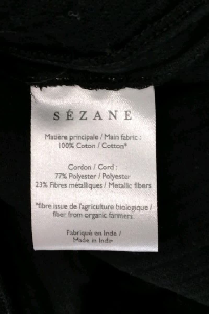 Robe SEZANE - Seconde main Noir