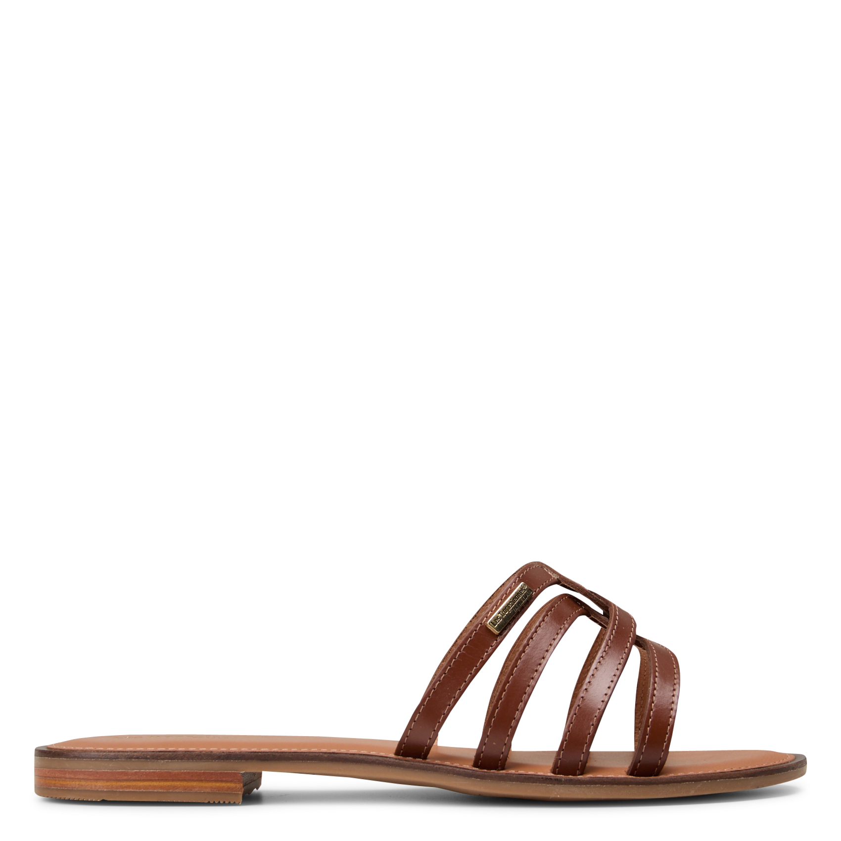 Leren sandalen LES TROPEZIENNES PAR M.BELARBI Bruin