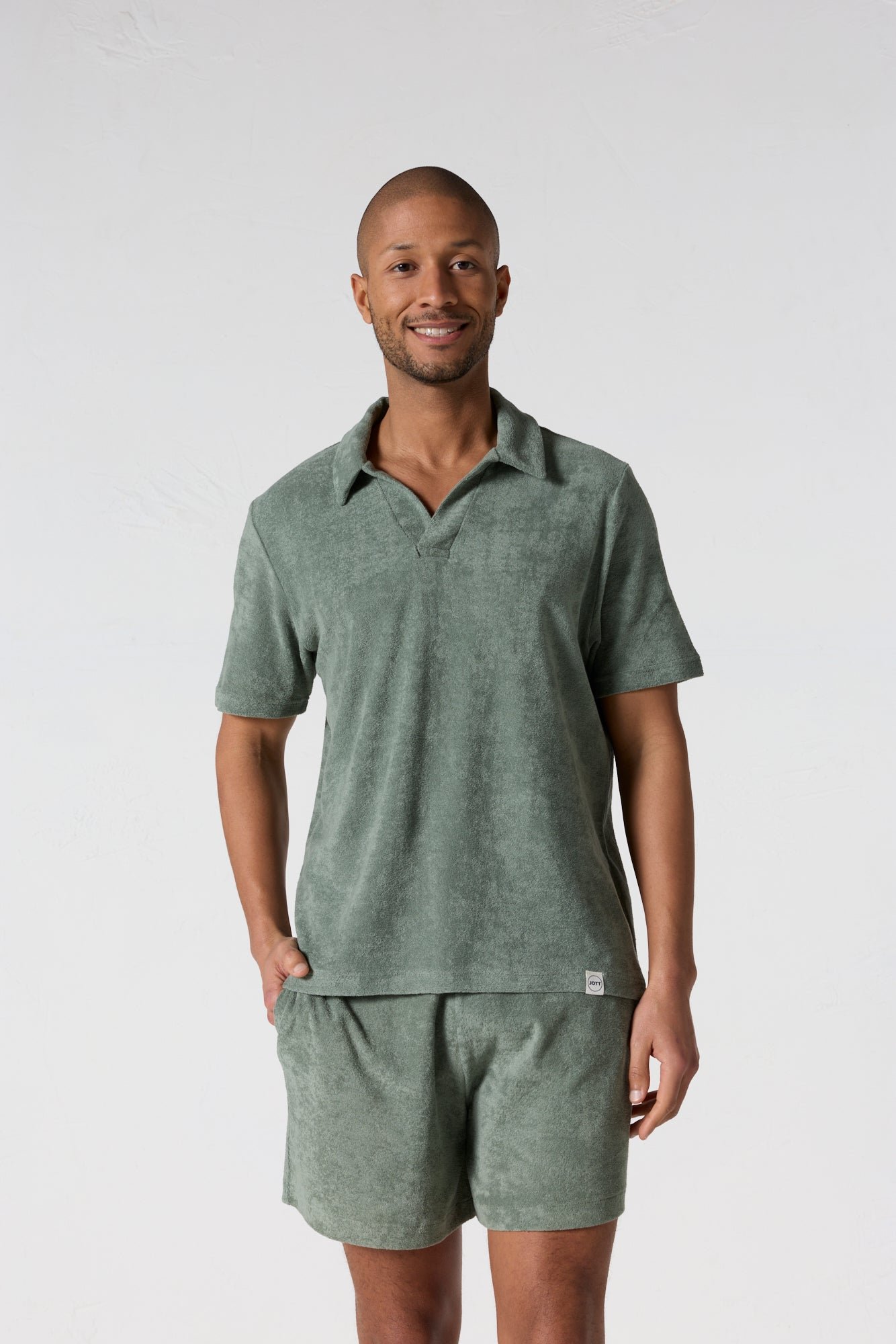 Polo manches courtes buggy JOTT Vert
