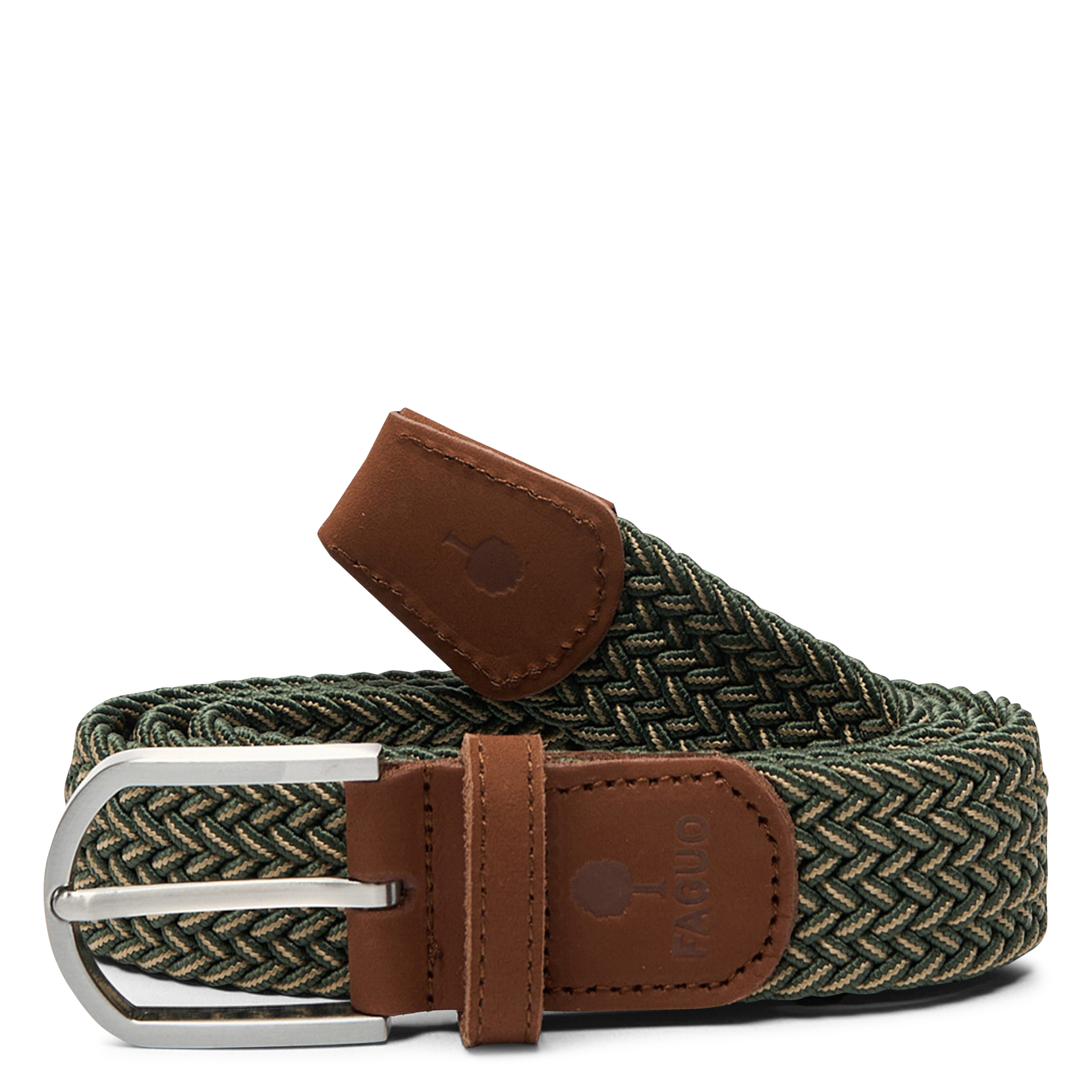 Elasticated braided belt FAGUO