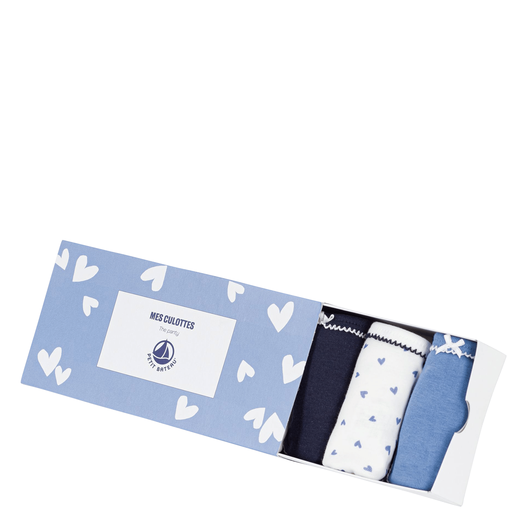5er-Pack Baumwoll-Slips PETIT BATEAU Mehrfarbig