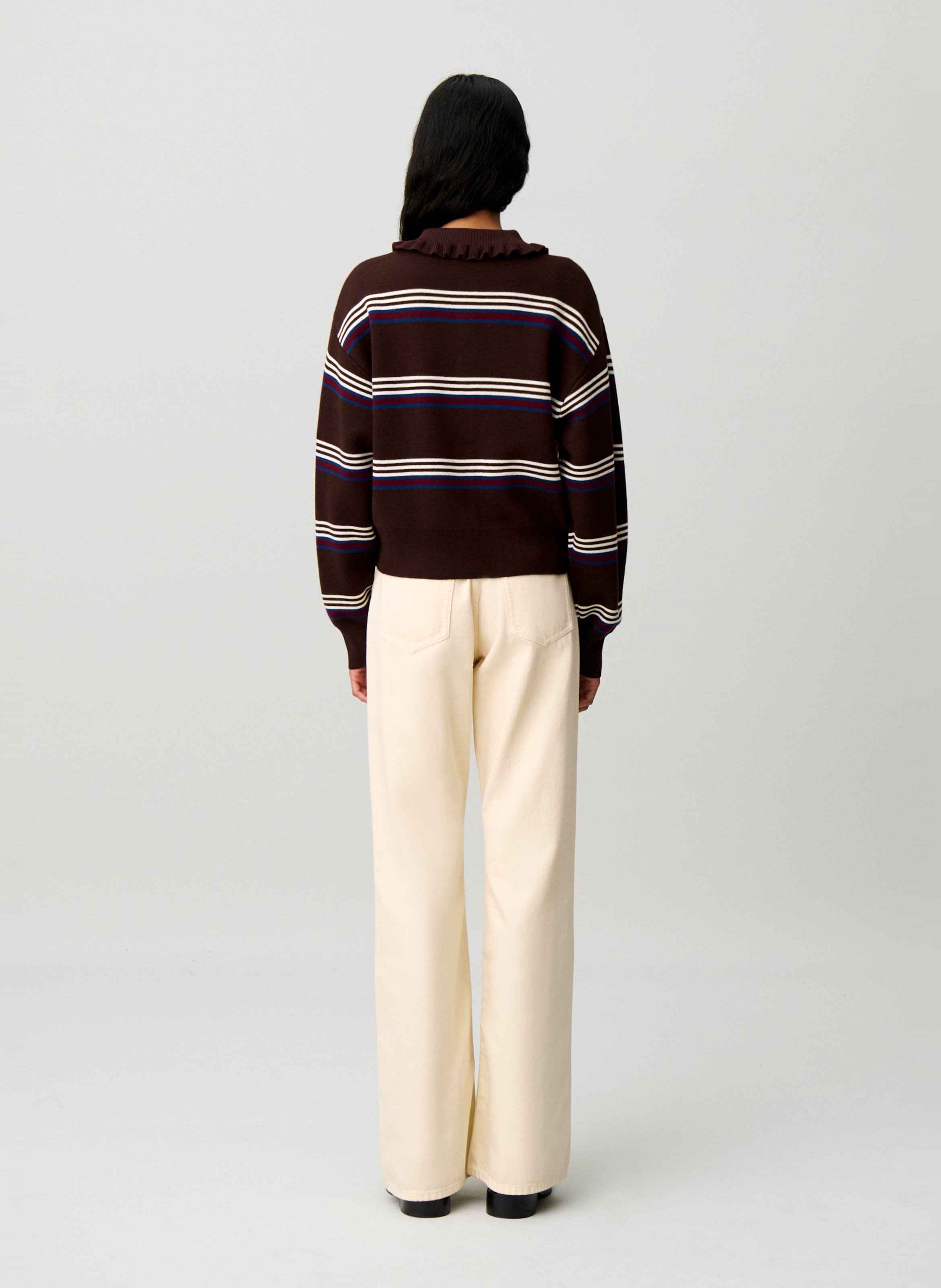 Gilet à rayures CLAUDIE PIERLOT Multicolore