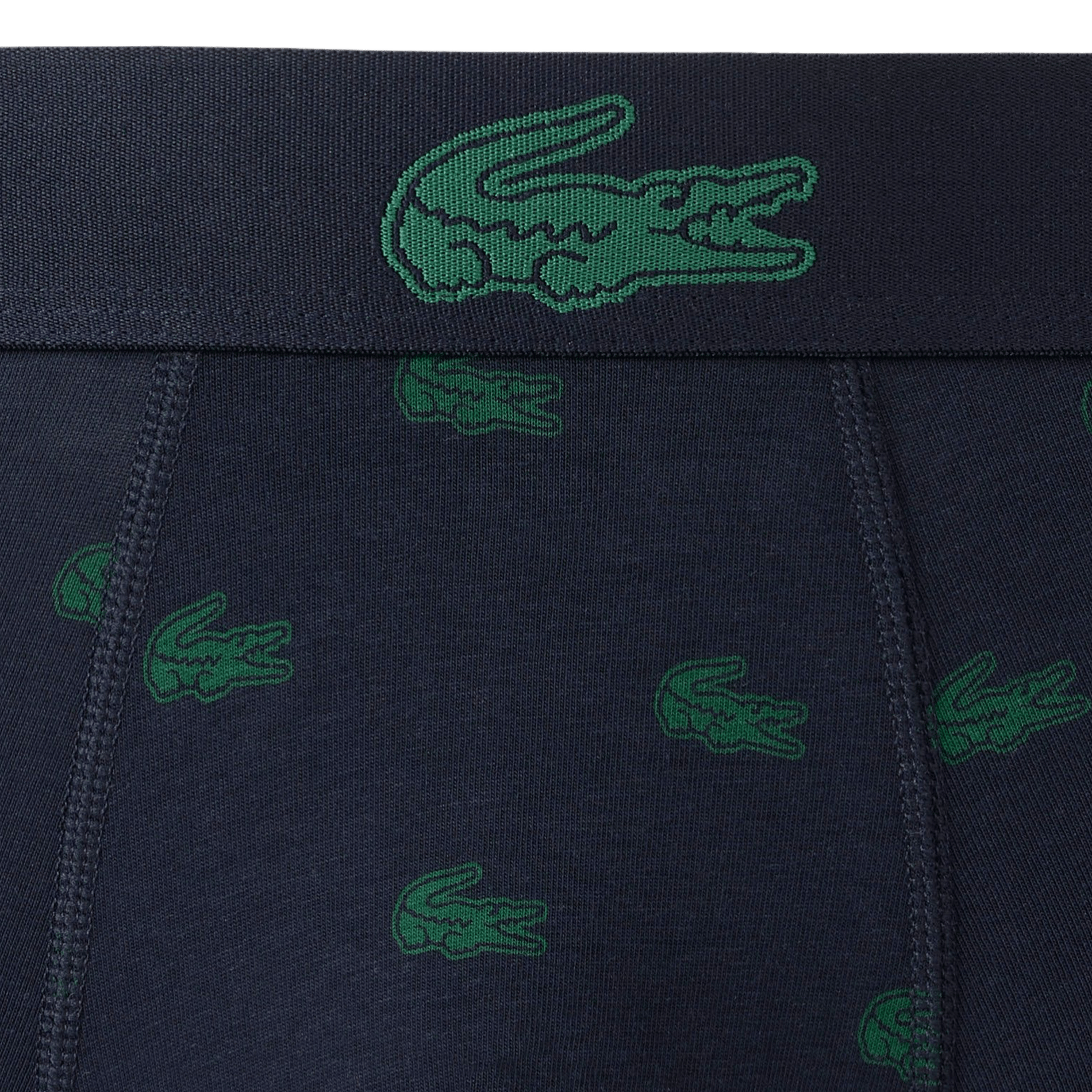 Set of 3 short boxer briefs in blended cotton LACOSTE Multicolored