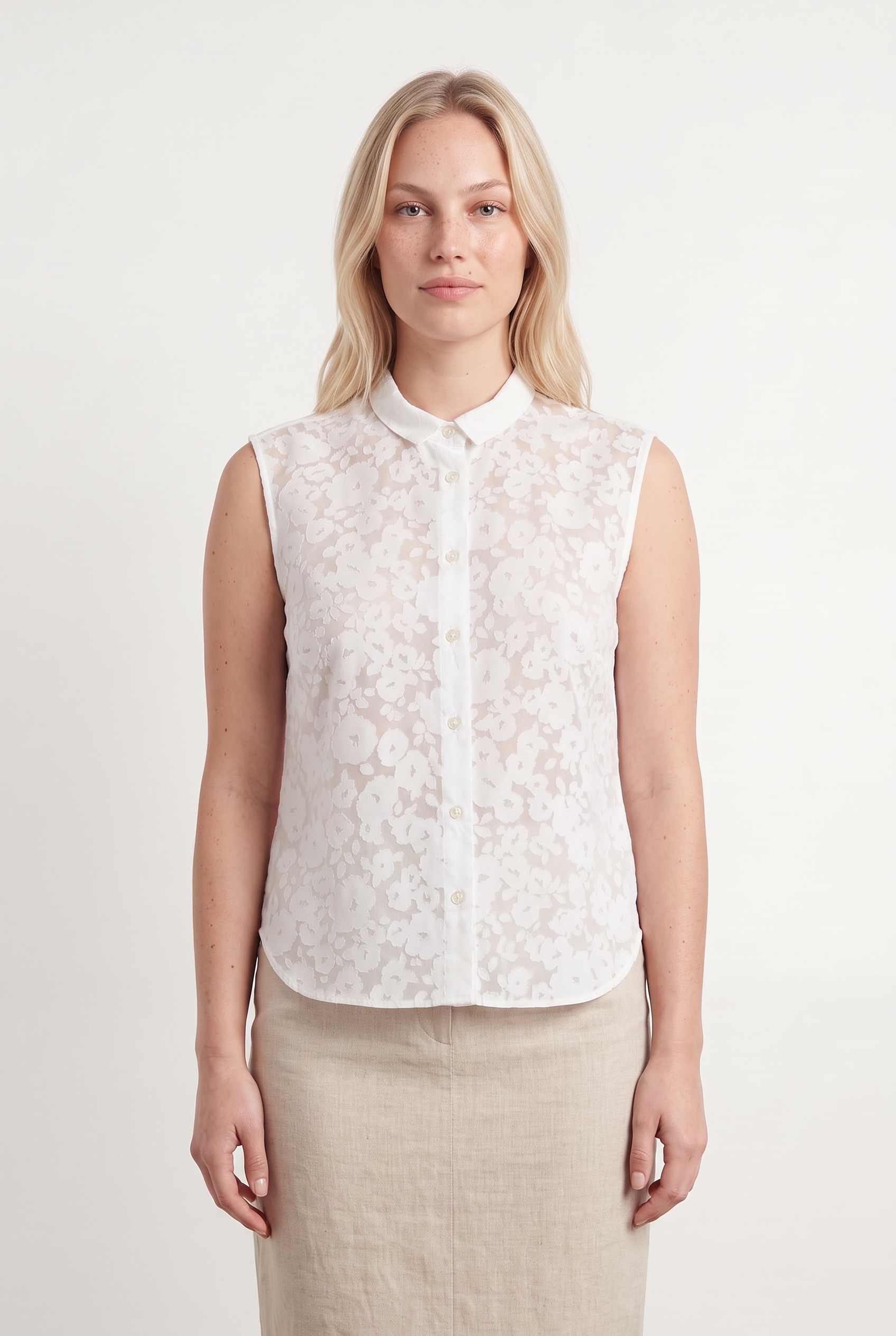 Shirt AGNES B. - Seconde Main White