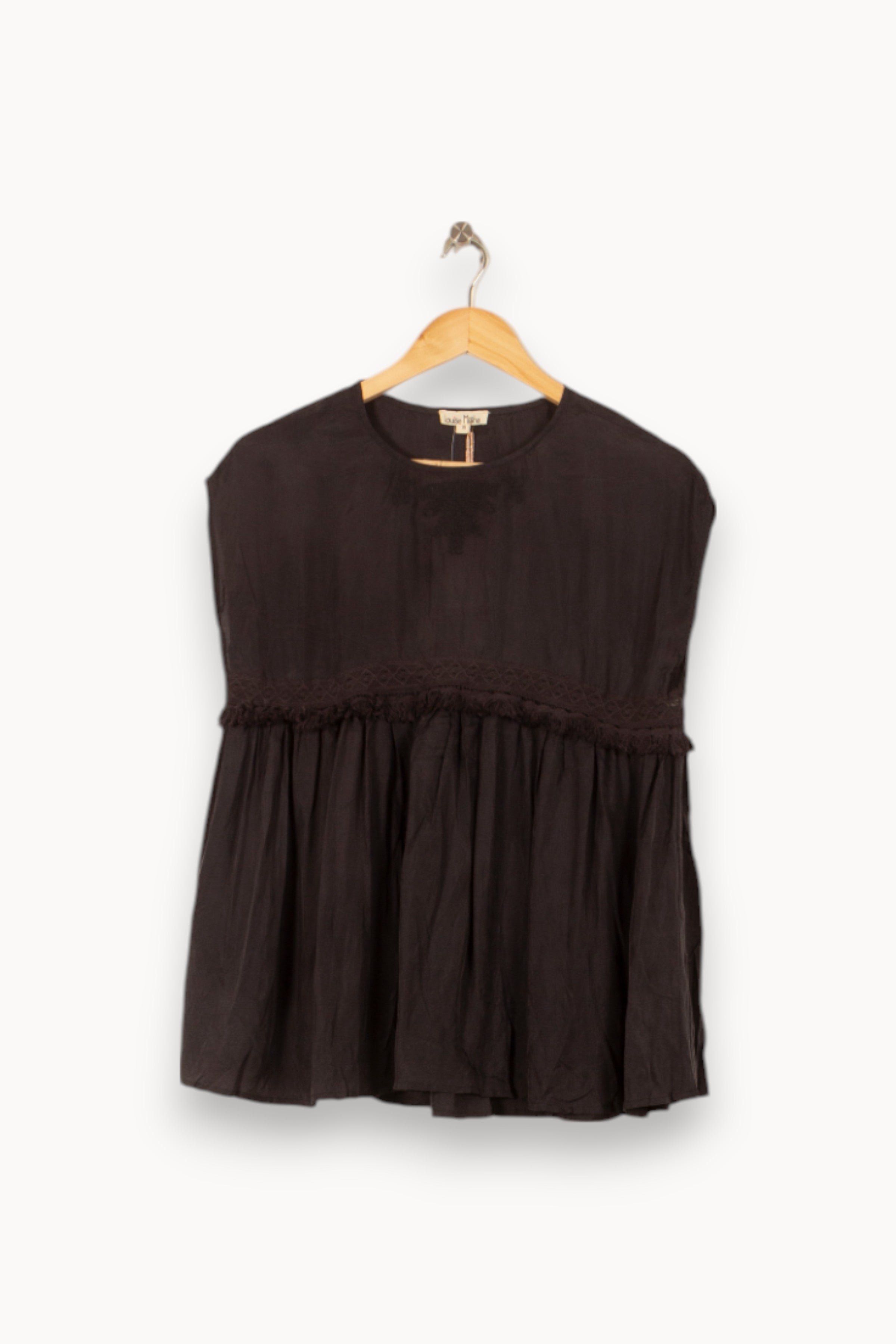 Top & tank top LOUISE MISHA - Seconde Main Black