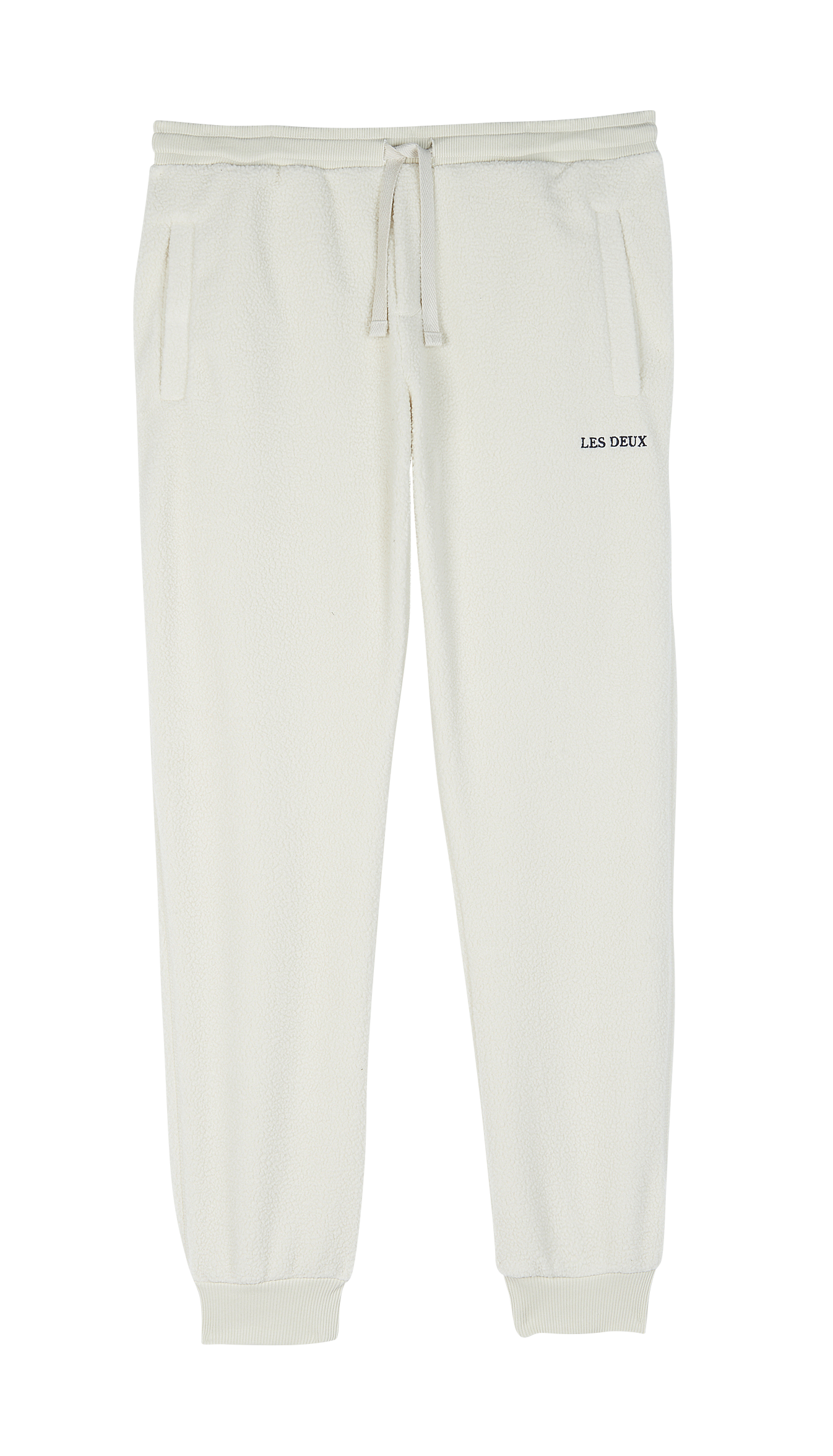 Rechte joggingsbroek met zeefdruk LES DEUX Beige