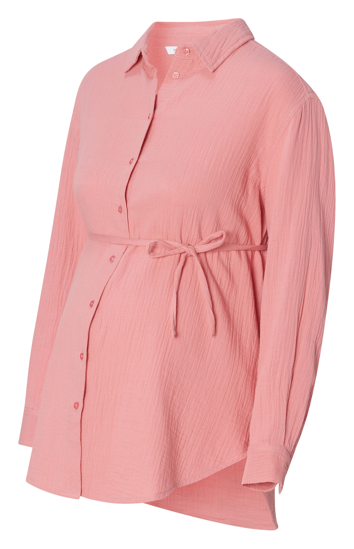 Cotton maternity blouse NOPPIES Pink