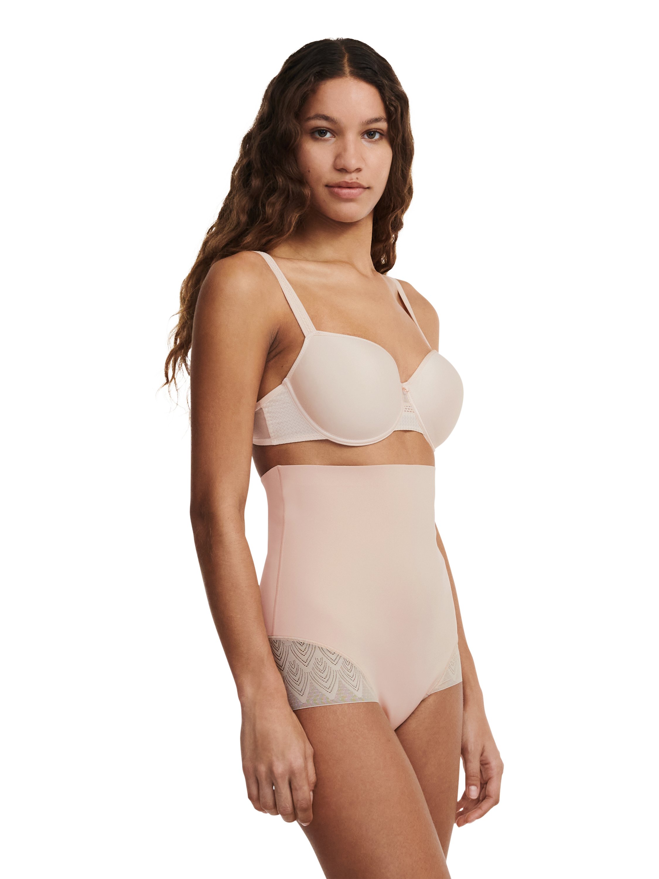 Extra-high-waisted panties CHANTELLE Beige