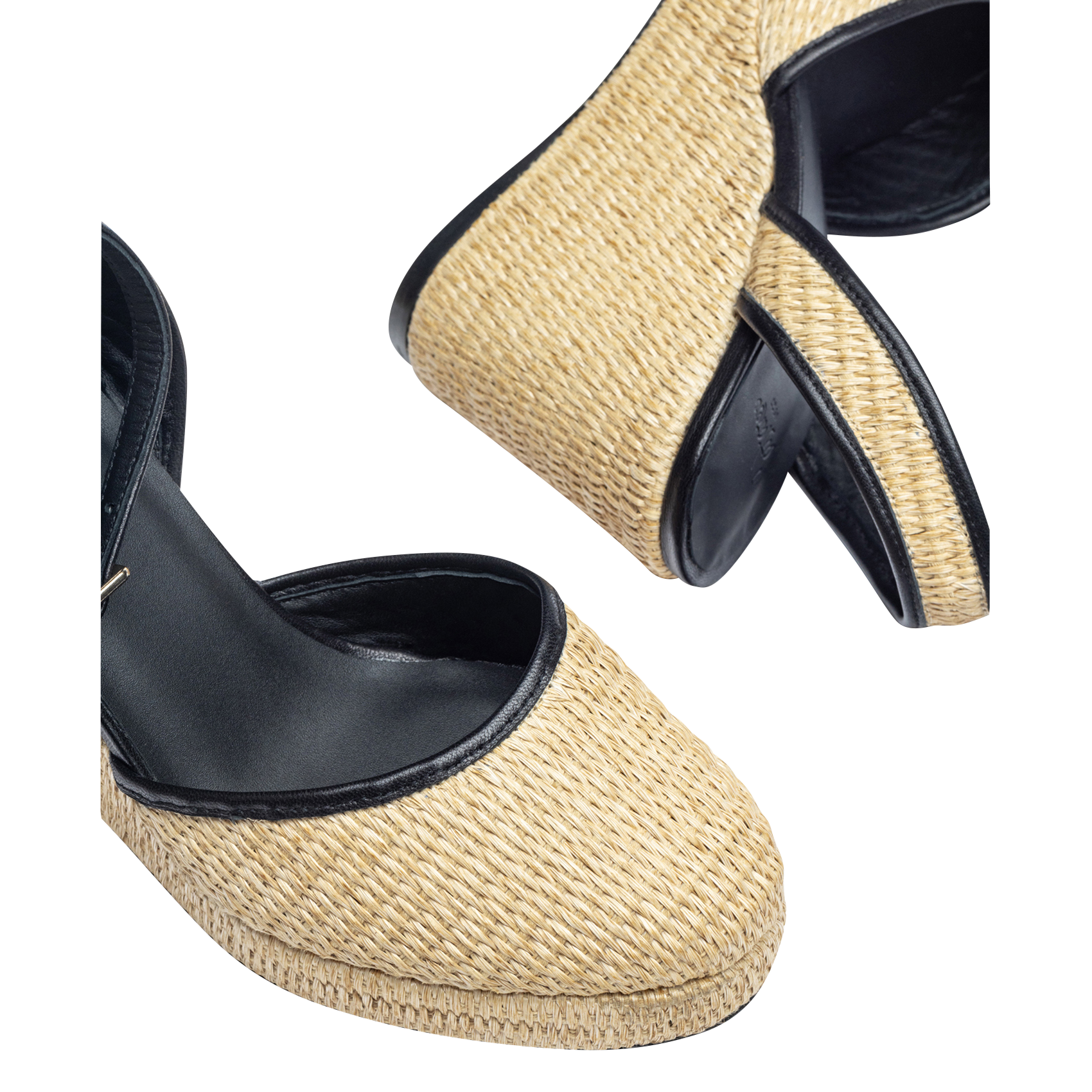 Sandales à talons compensés CASTANER Noir