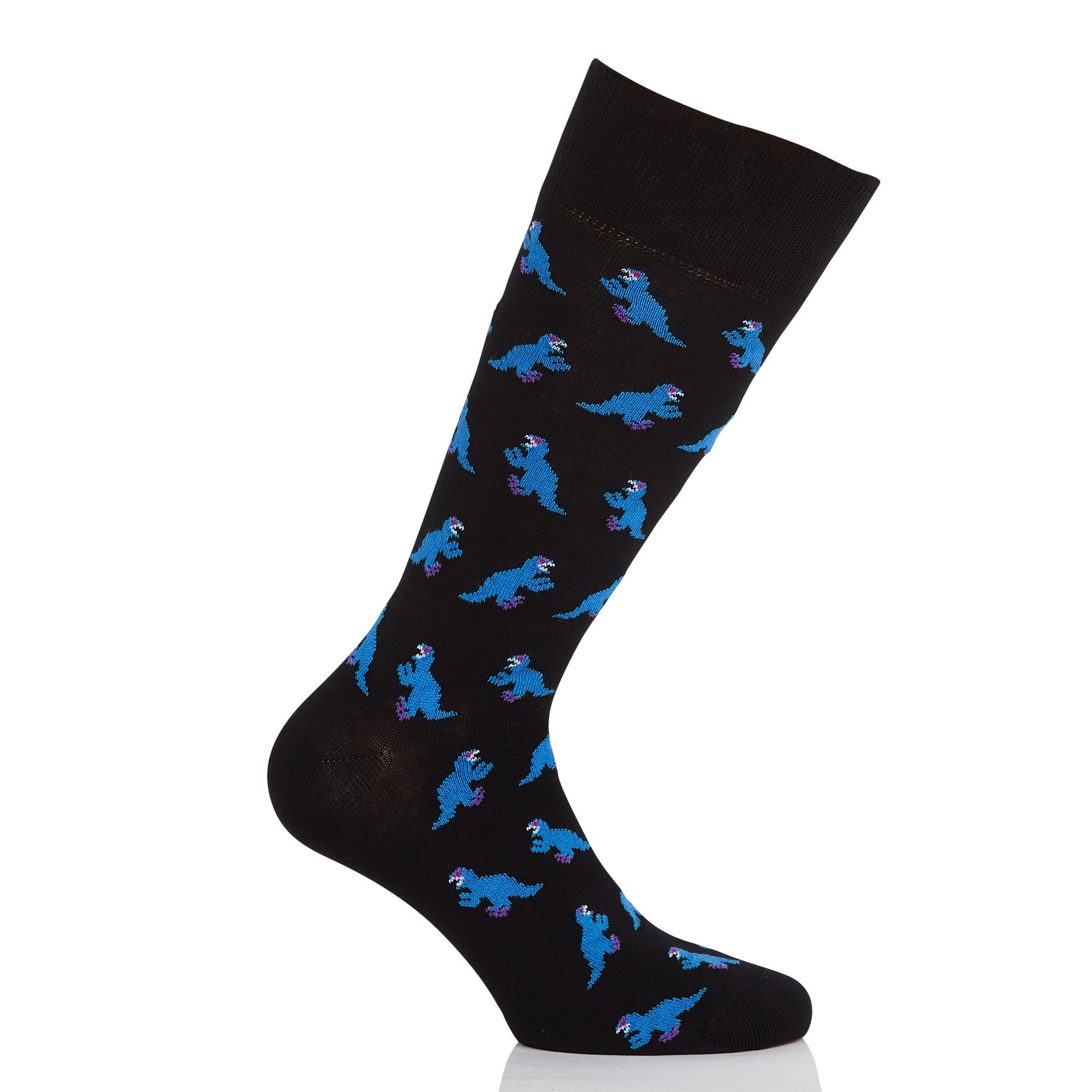 Printed cotton-blend socks PAUL SMITH Black