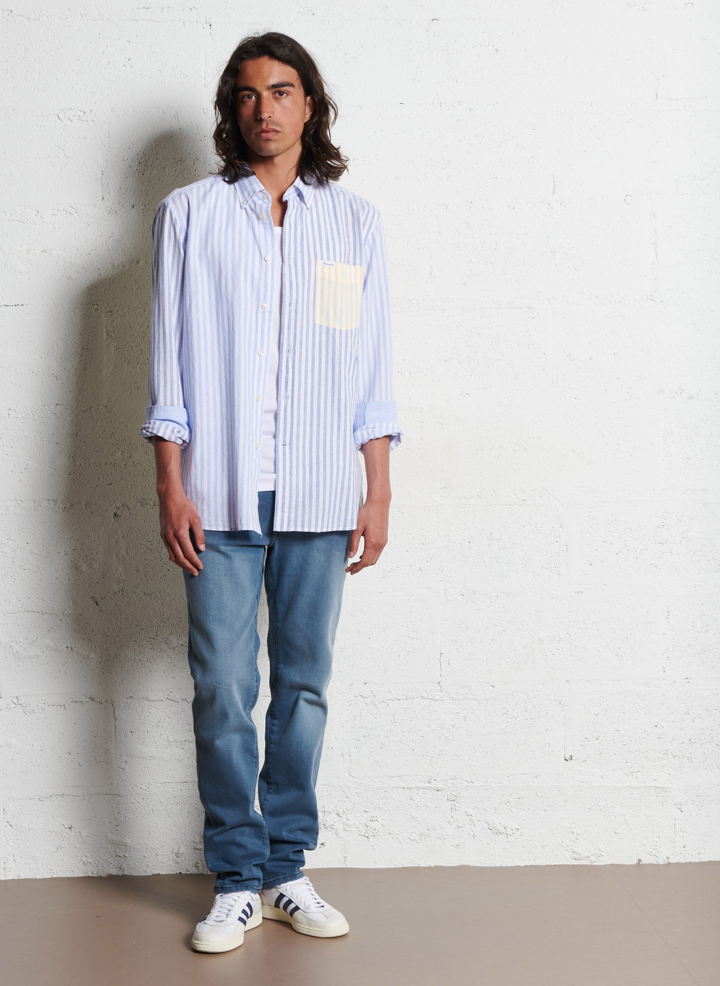 High-rise slim-fit jeans IKKS Blue