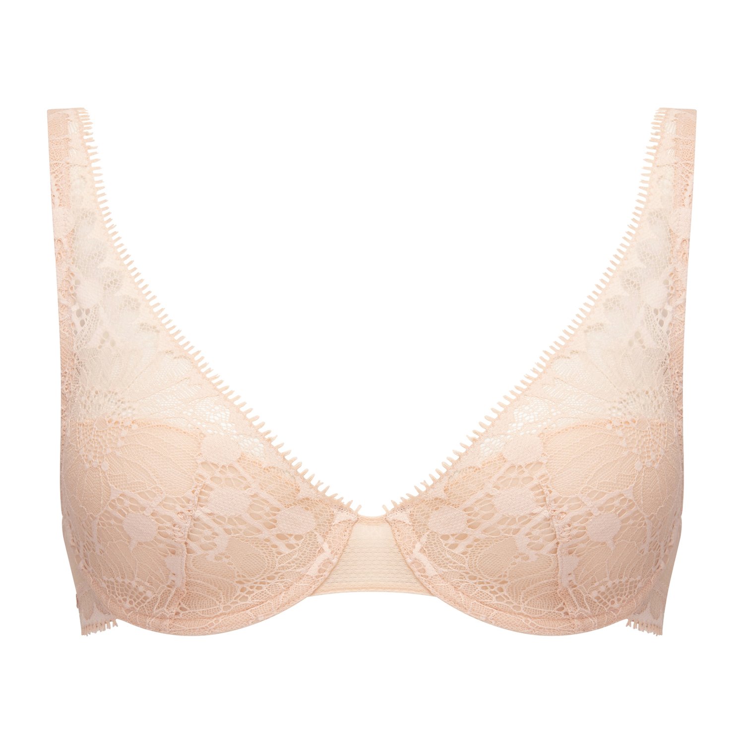 Plunge spacer bra CHANTELLE Beige