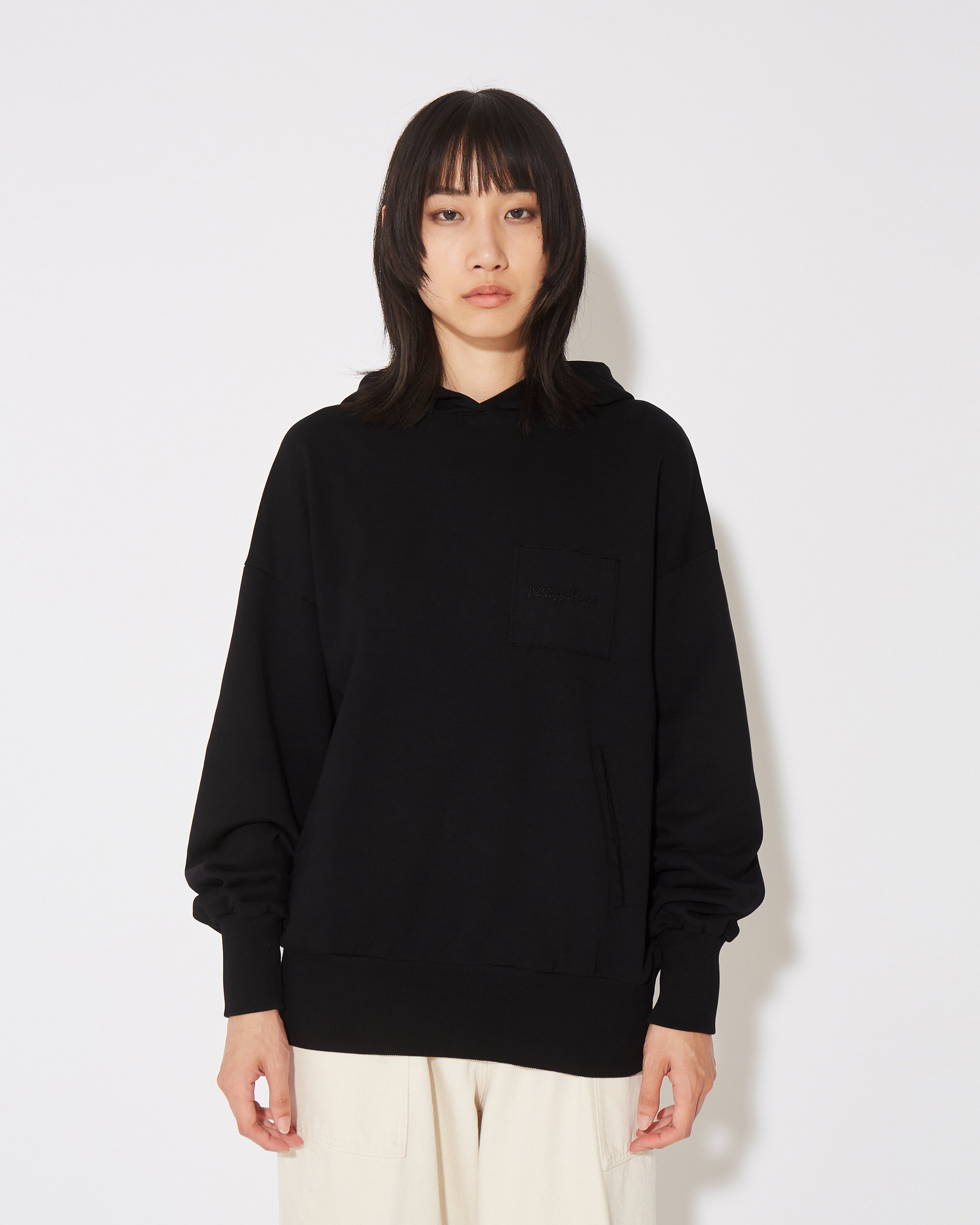 Hoodie PHILIPPE MODEL Black