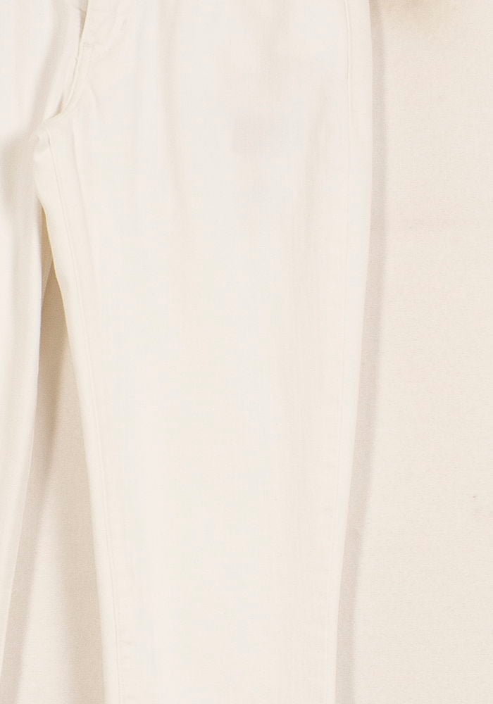 Cropped slim jeans with studs LEVI'S - Seconde main White