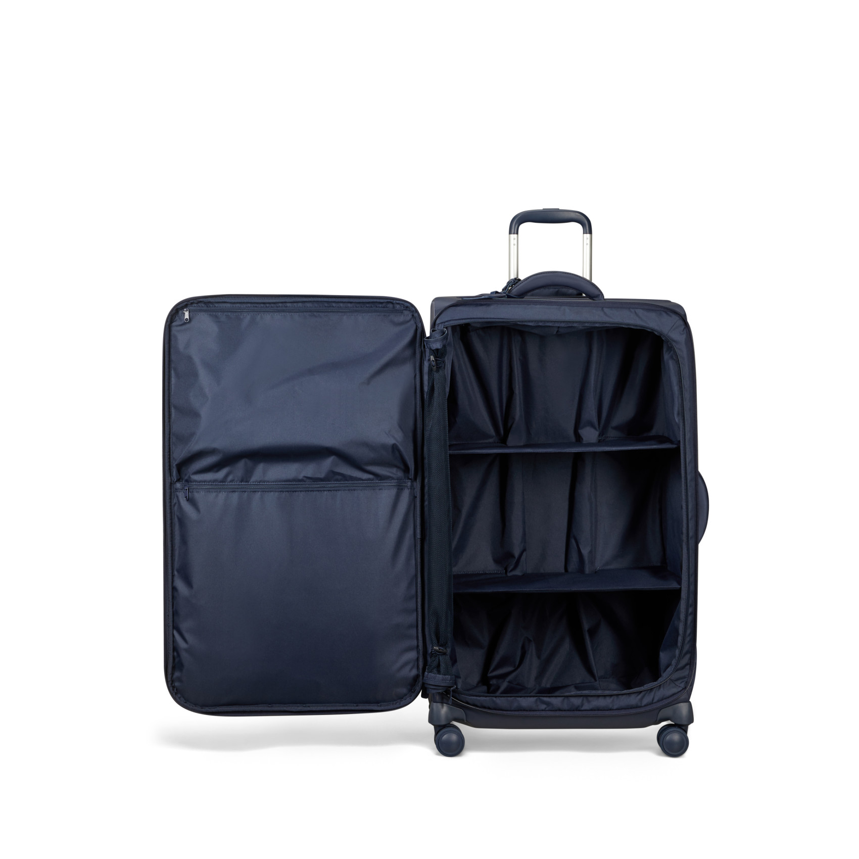 Feather suitcase 4 wheels size xl LIPAULT Blue