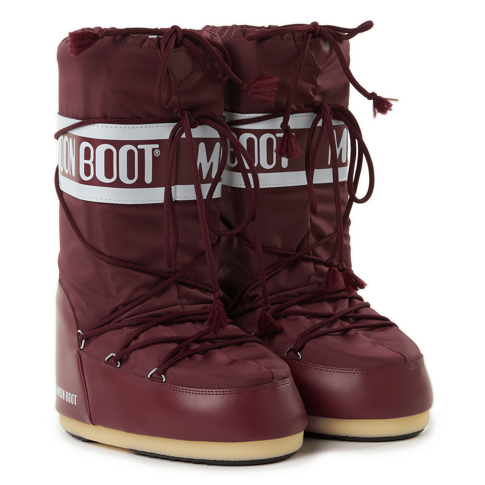 Bottes à lacets MOON BOOT Rouge