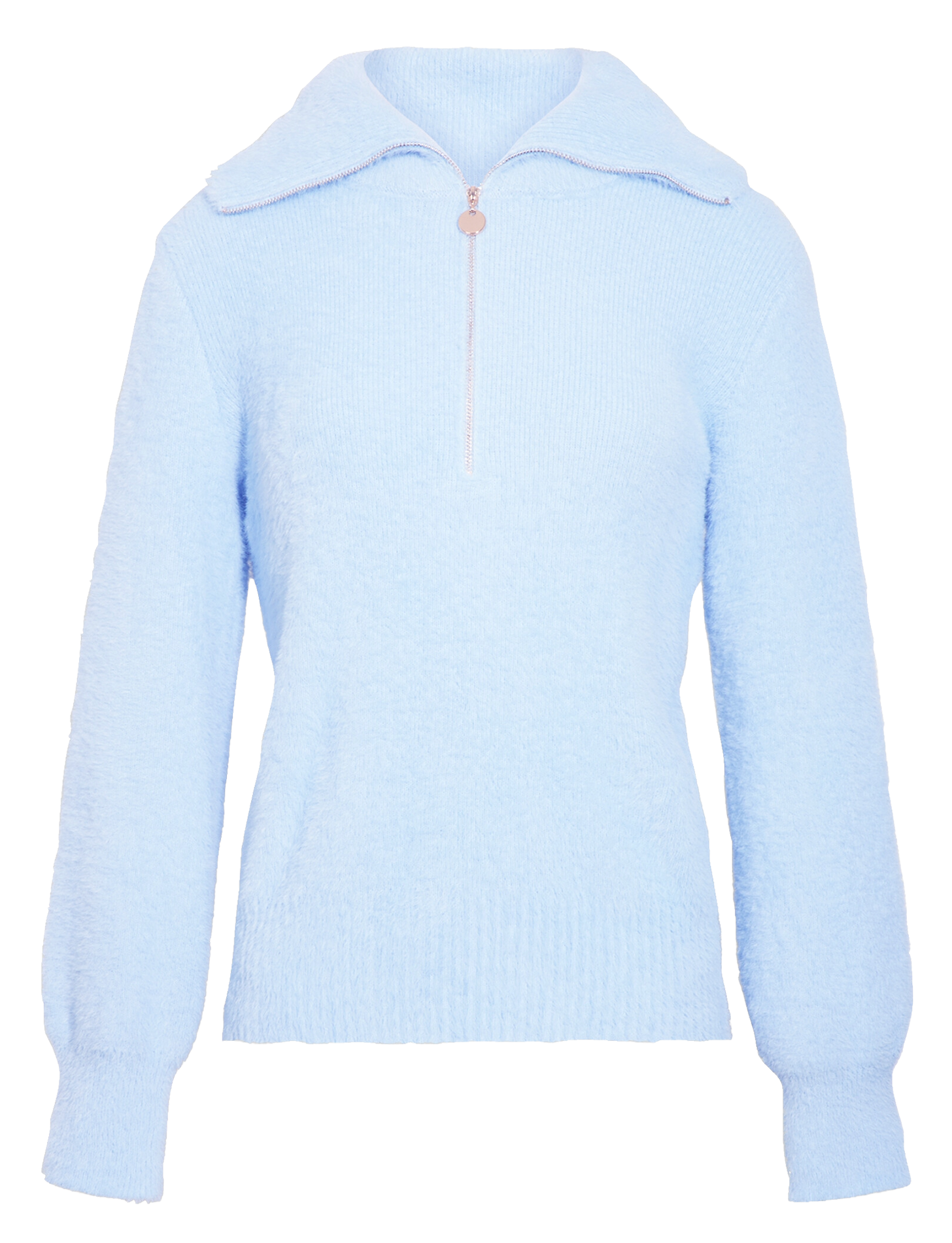 Jersey con solapa Azul