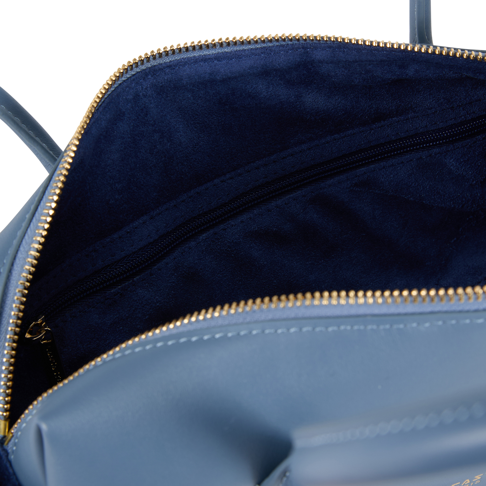 Sac trotteur en cuir LANCASTER PARIS Bleu