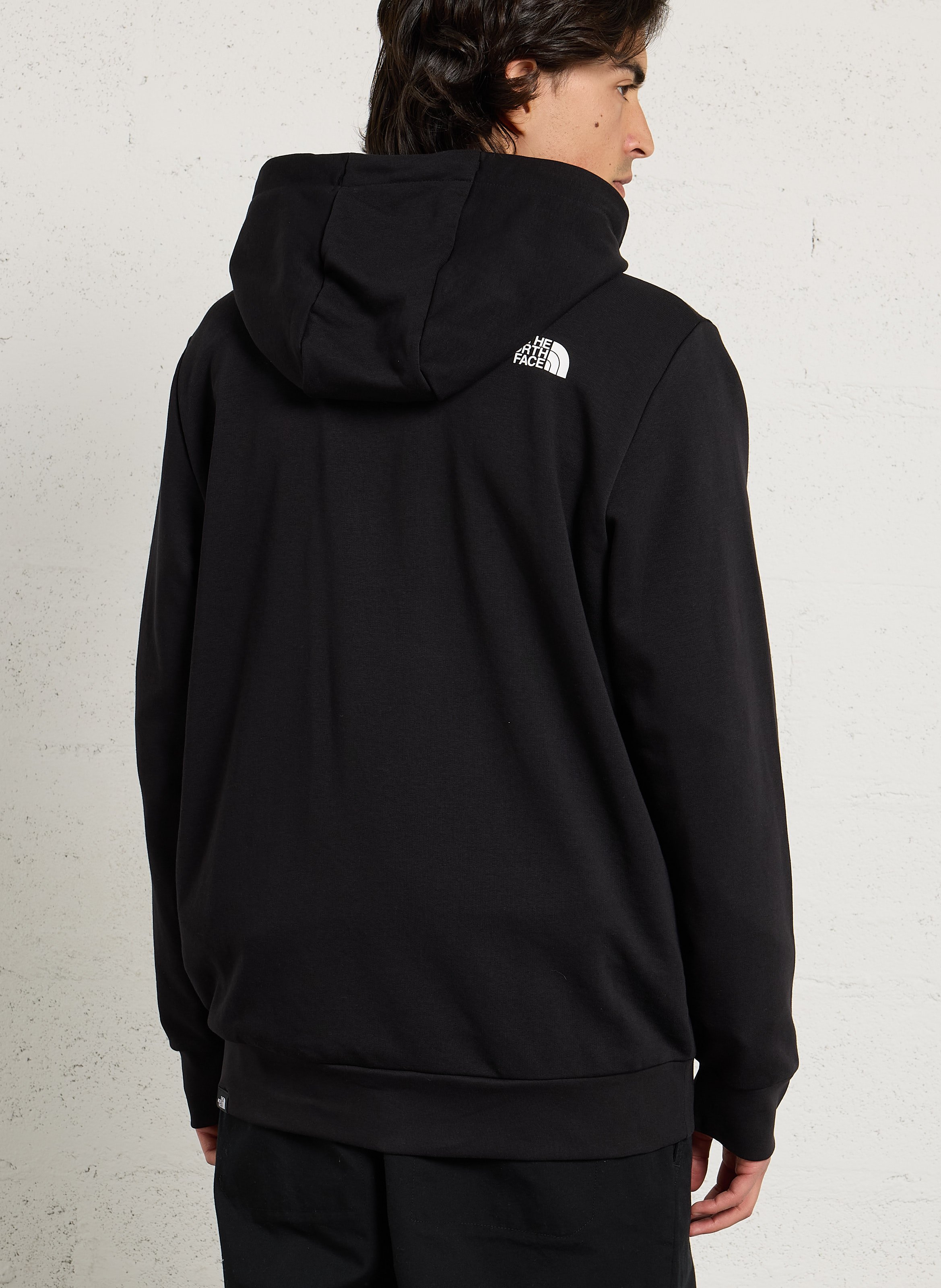 Sweat zippé à capuche uni THE NORTH FACE Noir
