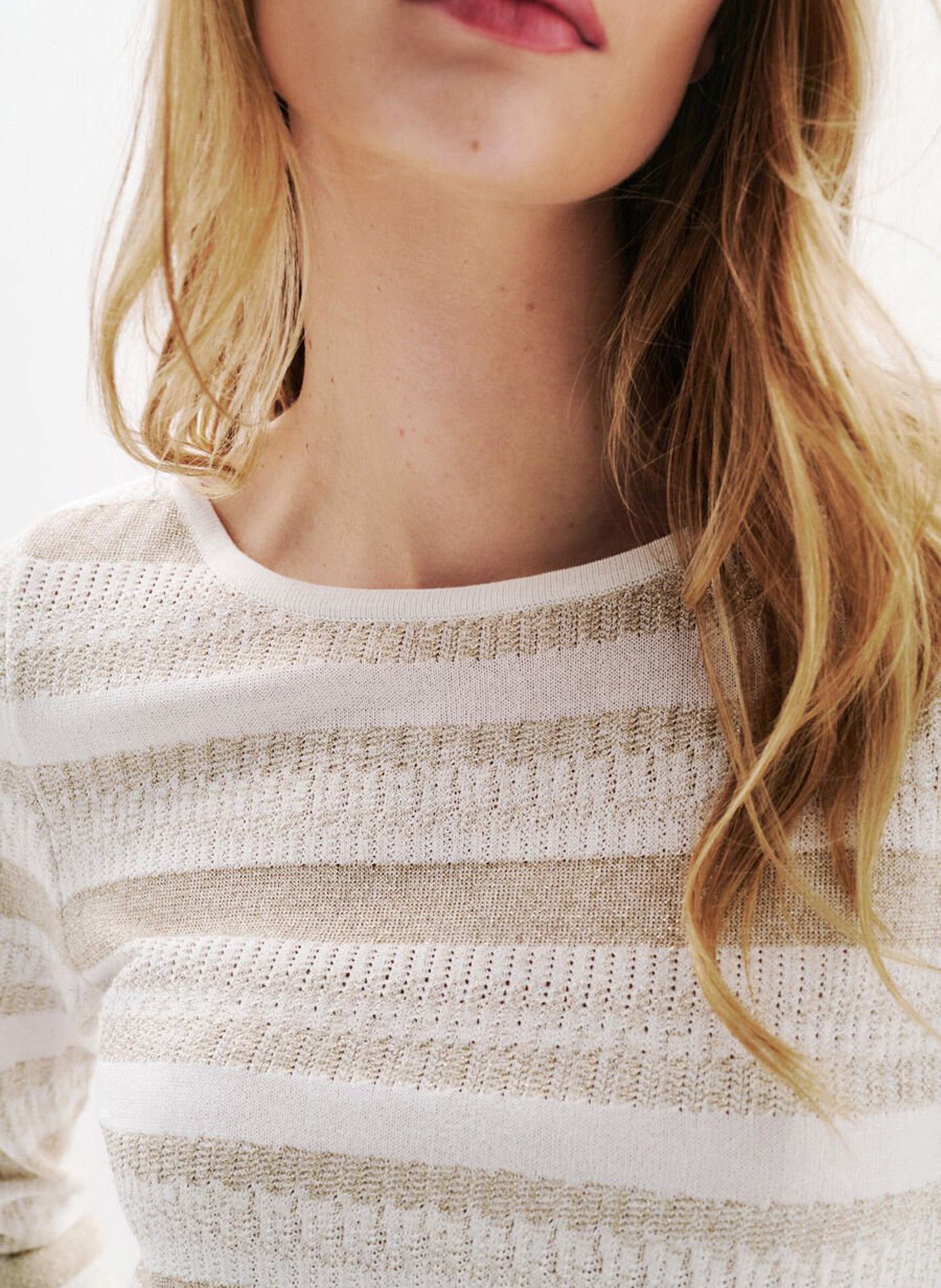Boat-neck sweater CAROLL Beige