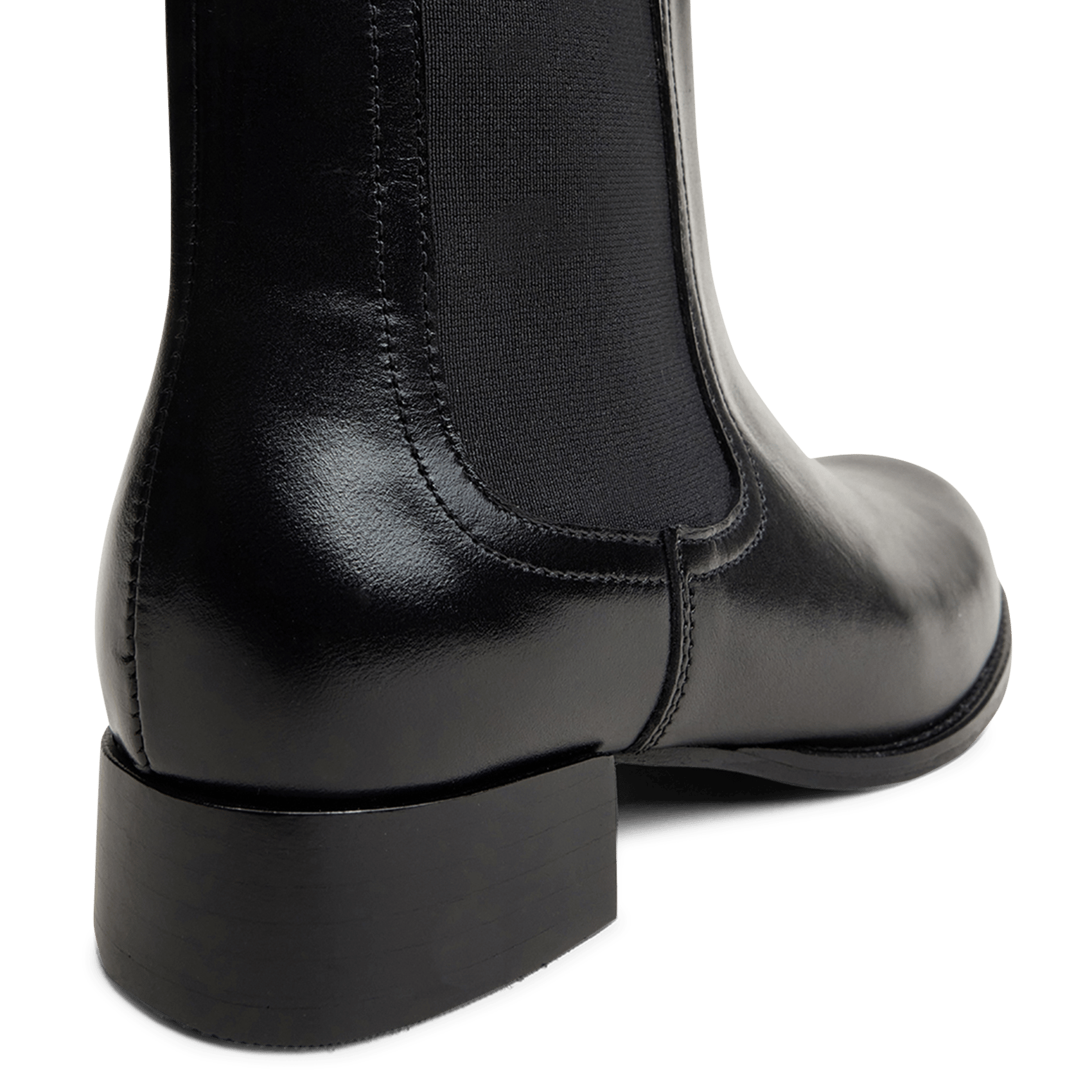 Bottines Chelsea en cuir unies JONAK Noir