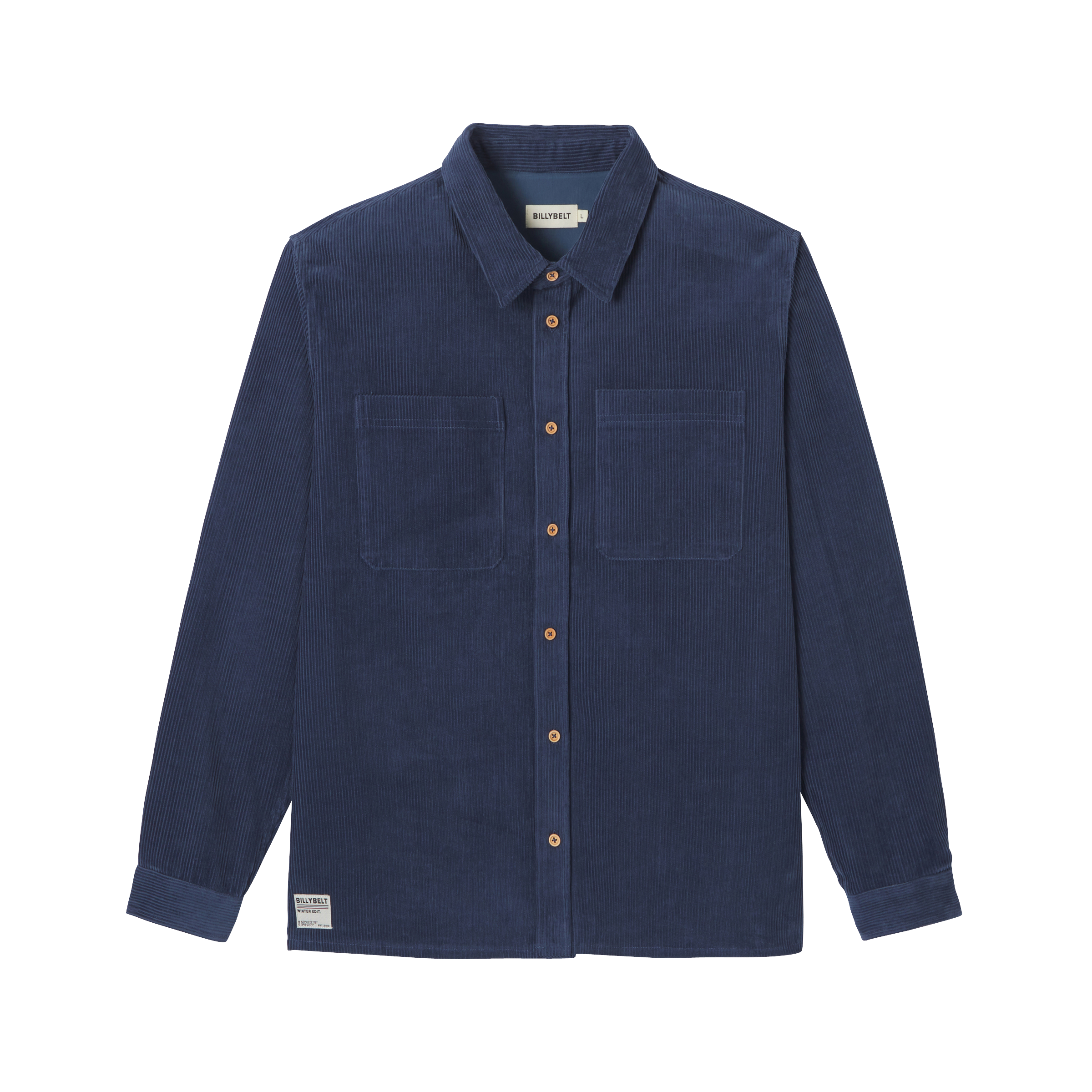 Oversized velvet overshirt BILLYBELT